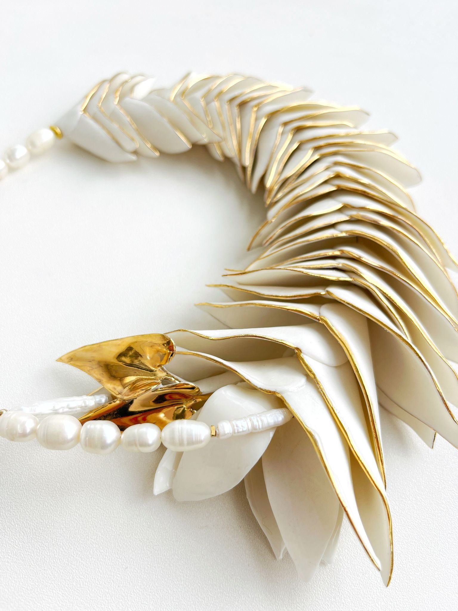 Maria Paltin, The Sense of Beauty, necklace, jewellery, handcrafted jewellery, designer jewellery, jewelry, porcelain jewellery , Paris jewellery gallery, Paris jewelry shop