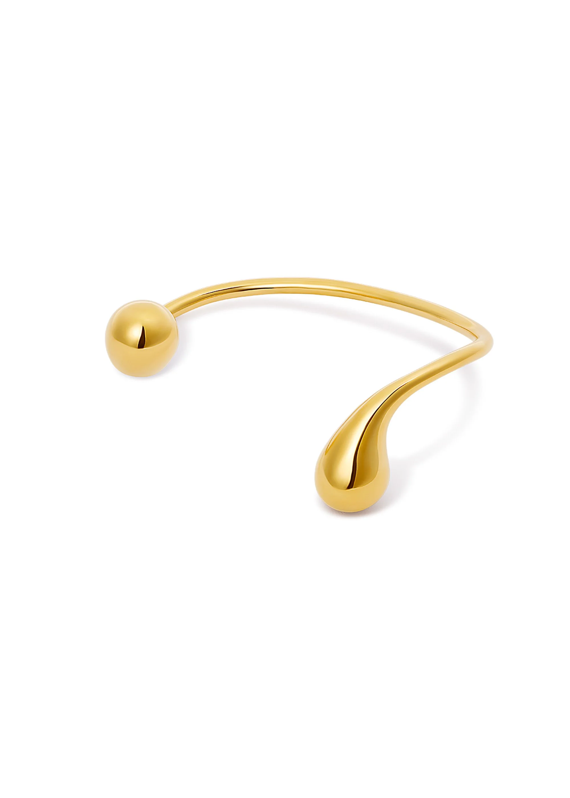 Ivon Wong, Ivonovi, The Sense of Beauty, drop cuff, sculptural cuff, jewellery, designer jewellery, jewelry, gold bracelet, jewellery gallery Paris, Jewellery shop Paris