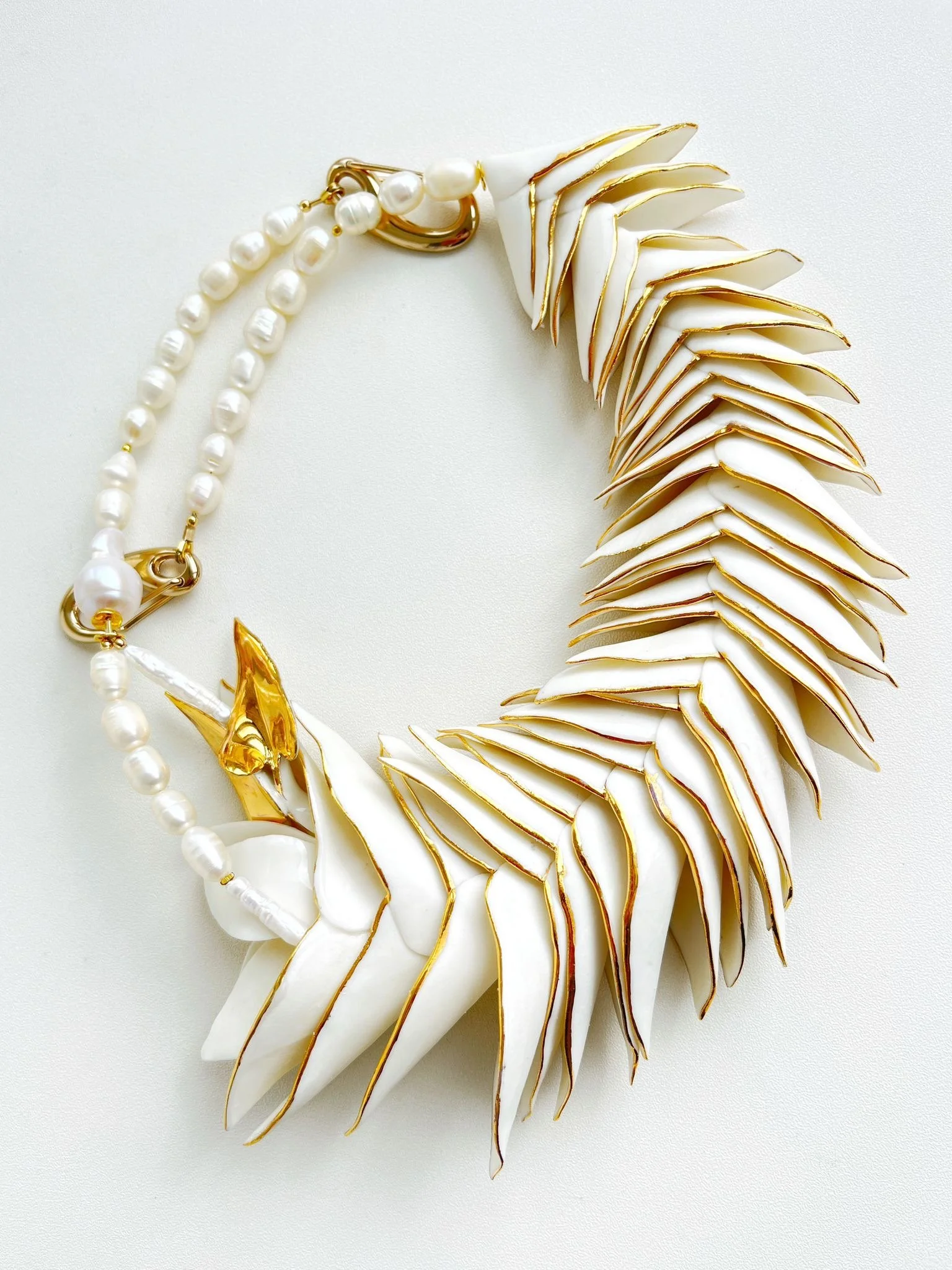 Maria Paltin, The Sense of Beauty, necklace, jewellery, handcrafted jewellery, designer jewellery, jewelry, porcelain jewellery , Paris jewellery gallery, Paris jewelry shop