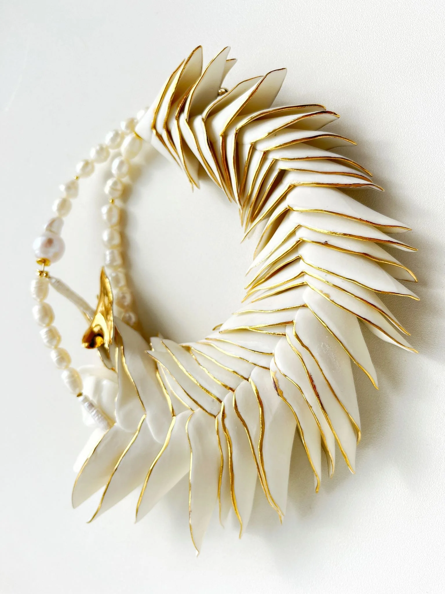 Maria Paltin, The Sense of Beauty, necklace, jewellery, handcrafted jewellery, designer jewellery, jewelry, porcelain jewellery , Paris jewellery gallery, Paris jewelry shop