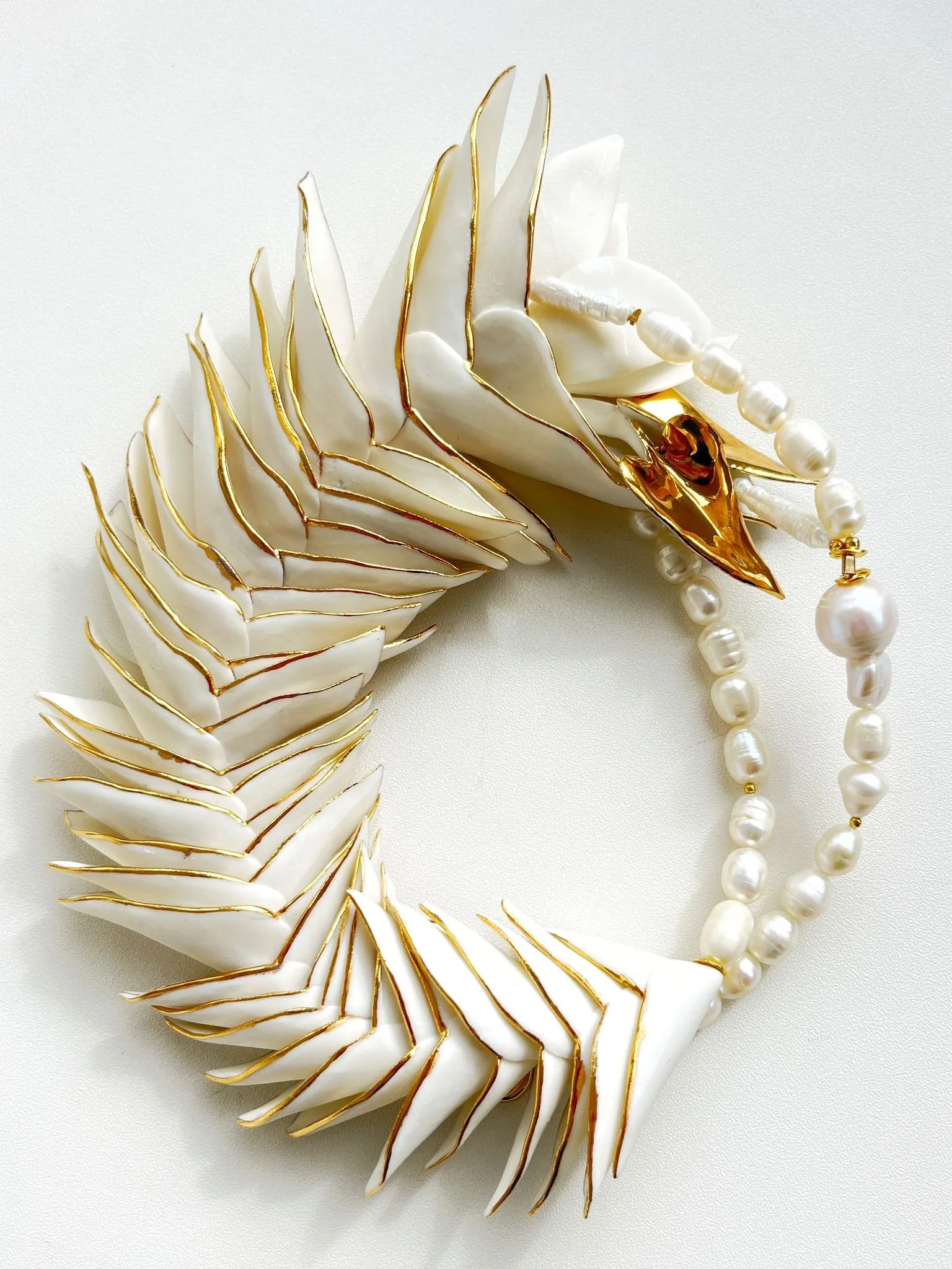 Maria Paltin, The Sense of Beauty, necklace, jewellery, handcrafted jewellery, designer jewellery, jewelry, porcelain jewellery , Paris jewellery gallery, Paris jewelry shop