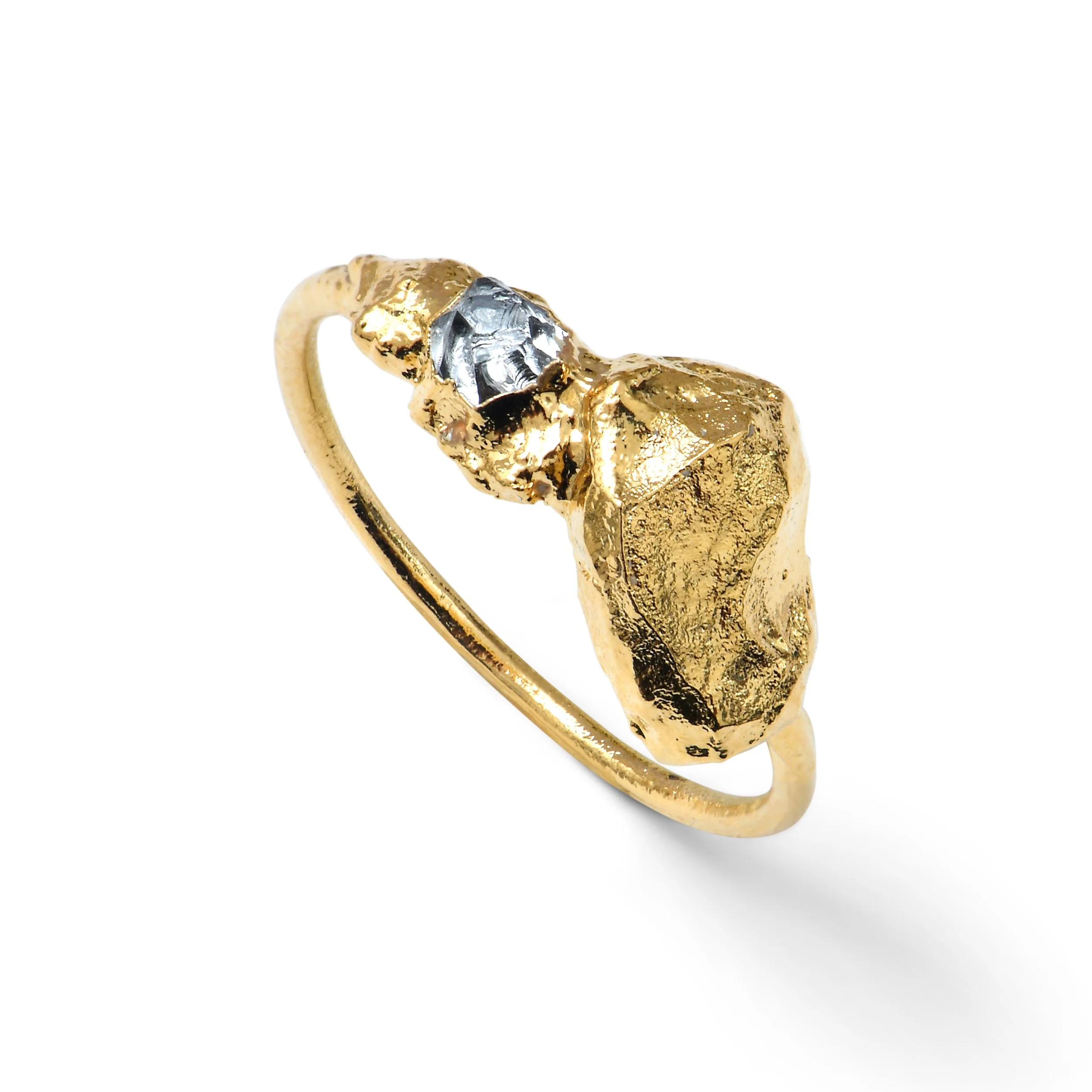 Wonder Sapiens Small Gold Ring