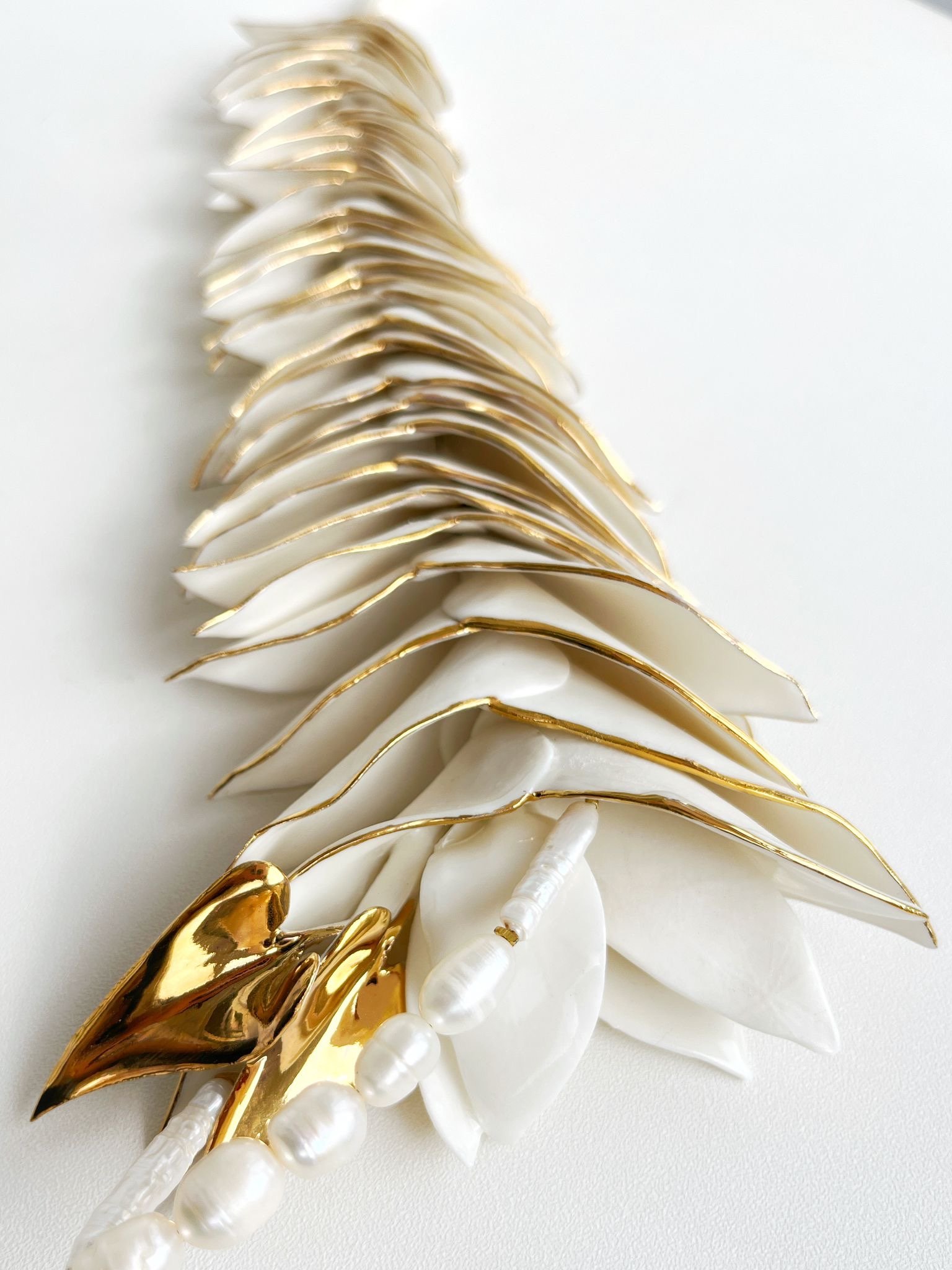 Maria Paltin, The Sense of Beauty, necklace, jewellery, handcrafted jewellery, designer jewellery, jewelry, porcelain jewellery , Paris jewellery gallery, Paris jewelry shop