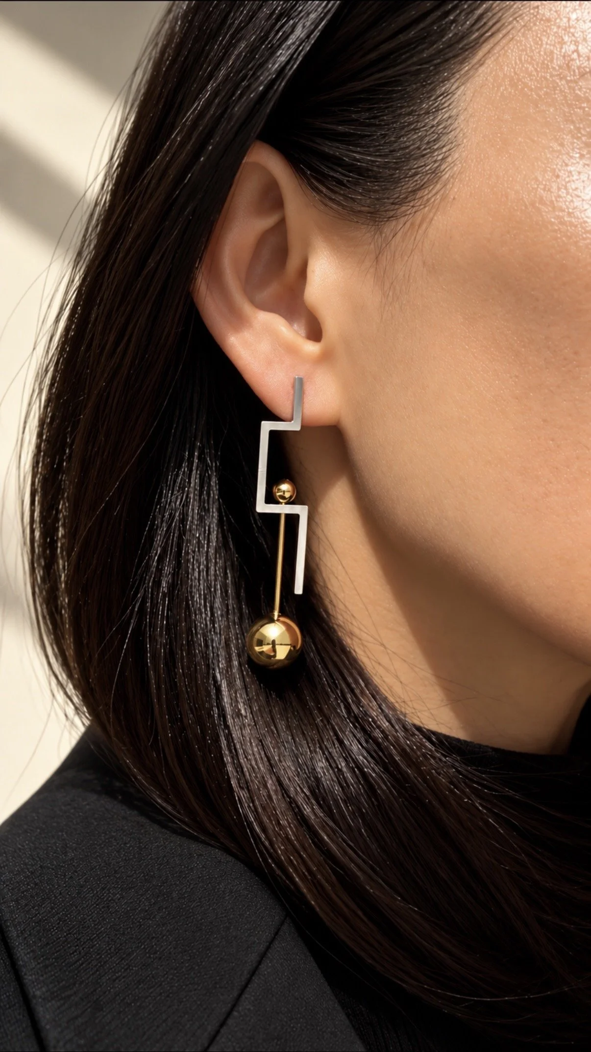 Bauhaus earrings