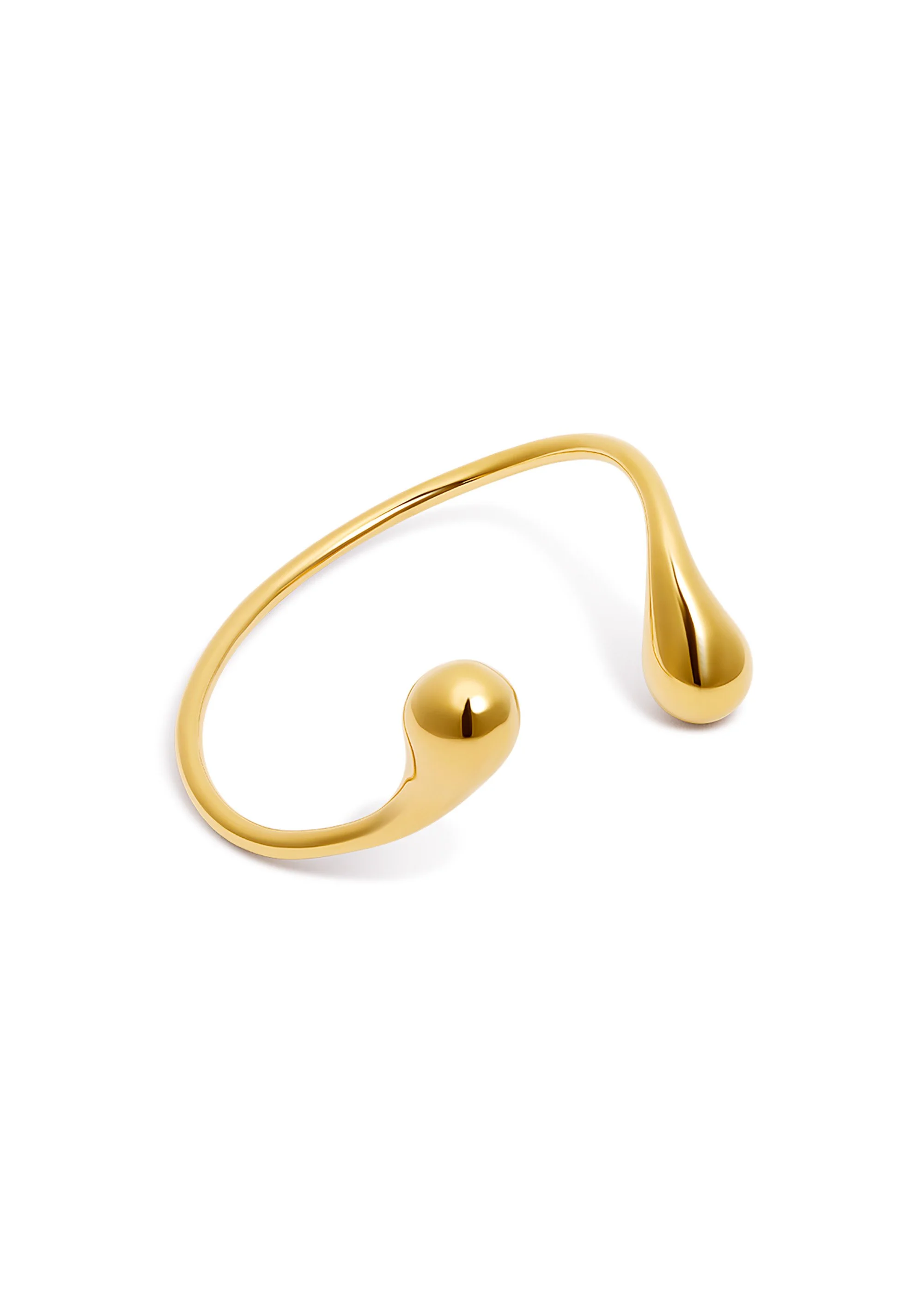 Ivon Wong, Ivonovi, The Sense of Beauty, drop cuff, sculptural cuff, jewellery, designer jewellery, jewelry, gold bracelet, jewellery gallery Paris, Jewellery shop Paris