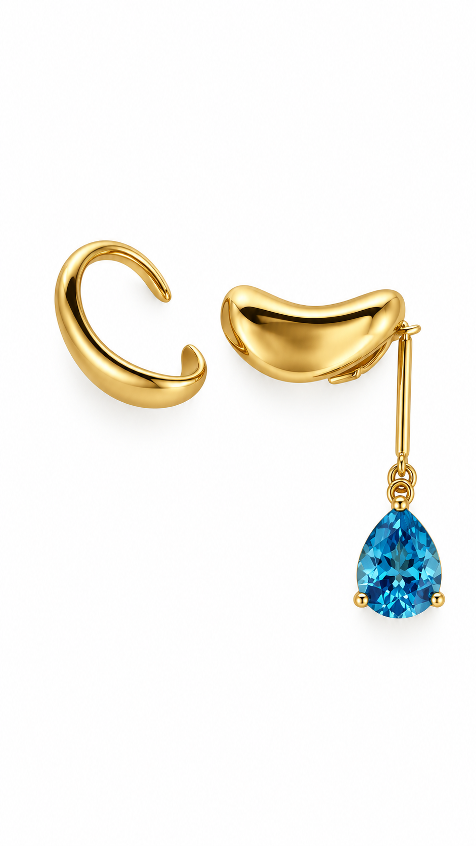 Wave ear cuffs