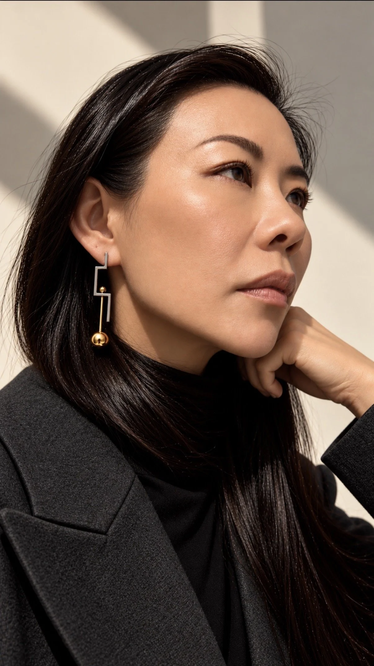 Ivon Wong,  Ivonovi, The Sense of Beauty, earings, jewellery, designer jewellery, bauhaus earrings, jewelry, silver earrings, jewellery gallery Paris, Jewellery shop Paris