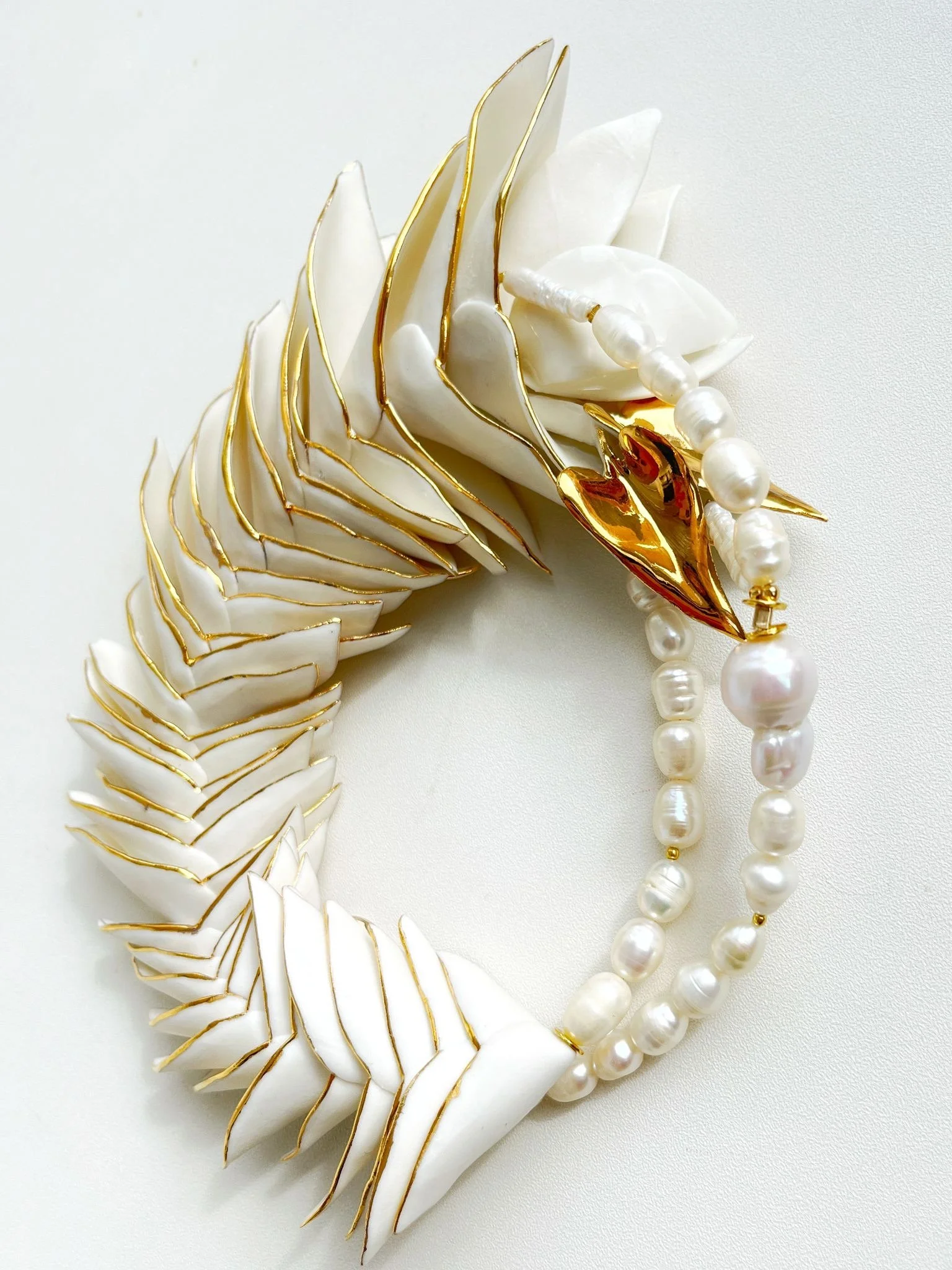 Maria Paltin, The Sense of Beauty, necklace, jewellery, handcrafted jewellery, designer jewellery, jewelry, porcelain jewellery , Paris jewellery gallery, Paris jewelry shop