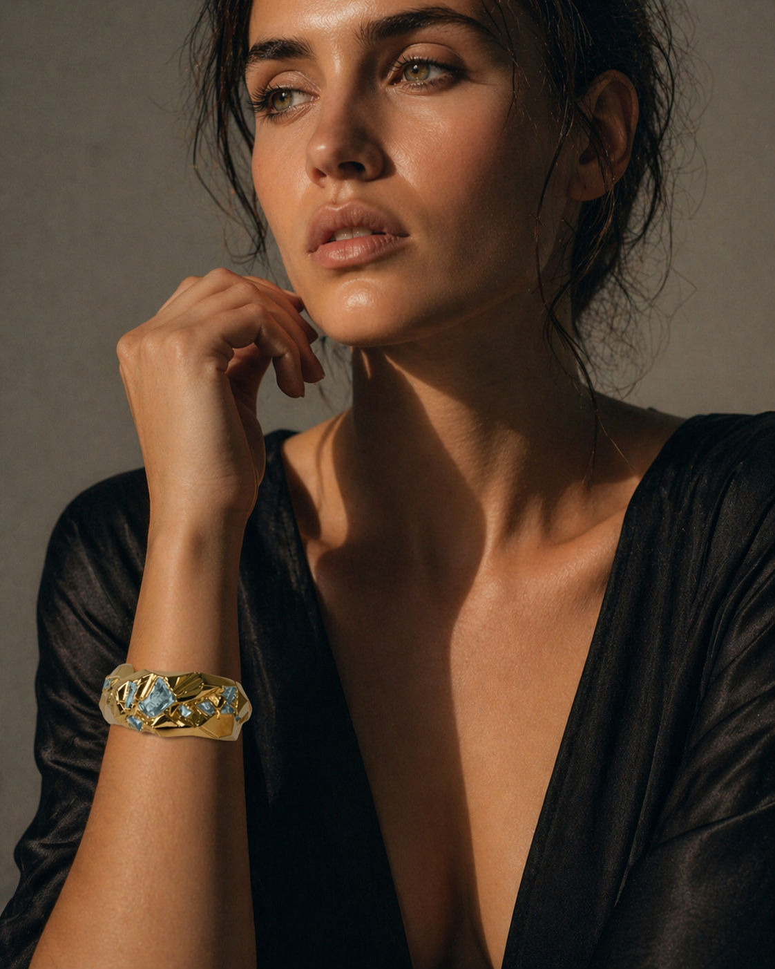 Marion Fillancq, The Sense of Beauty, cuff, jewellery, handcrafted jewellery, designer jewellery, jewelry, gold bracelet, jewellery gallery Paris, Jewellery shop Paris