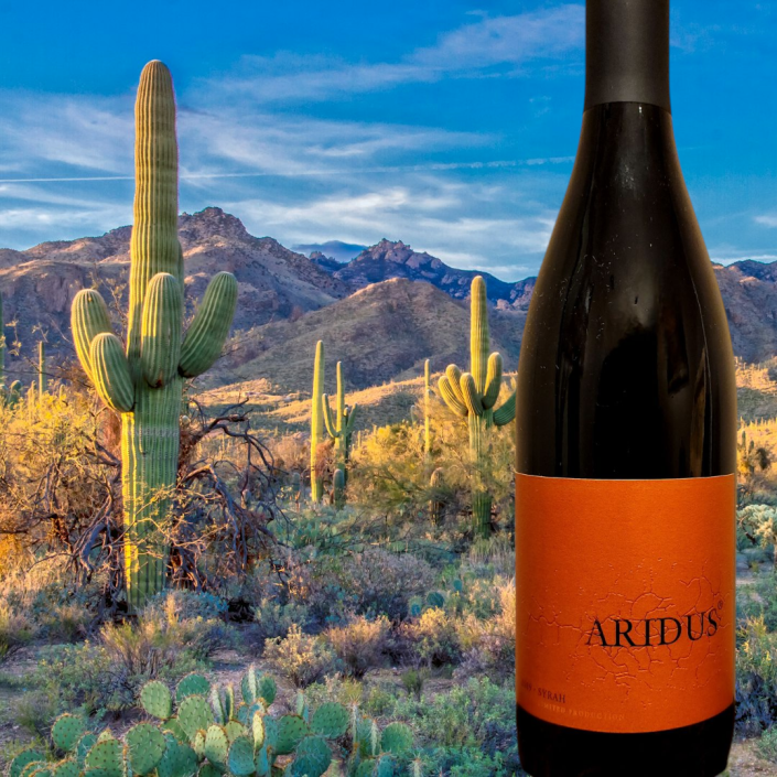 2019 Aridus Syrah from Willcox, Arizona