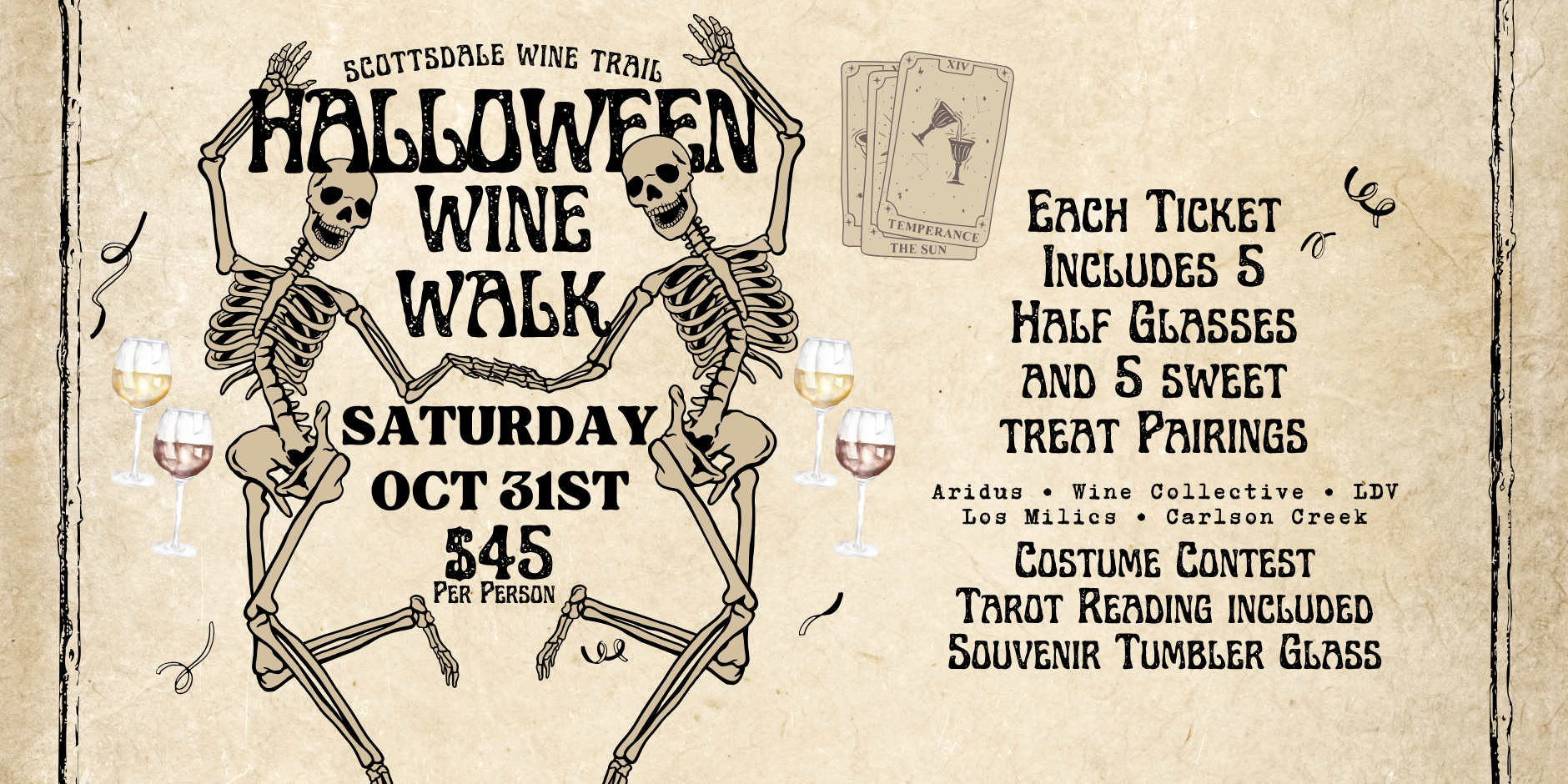 Scottsdale Wine Trail Halloween Walk