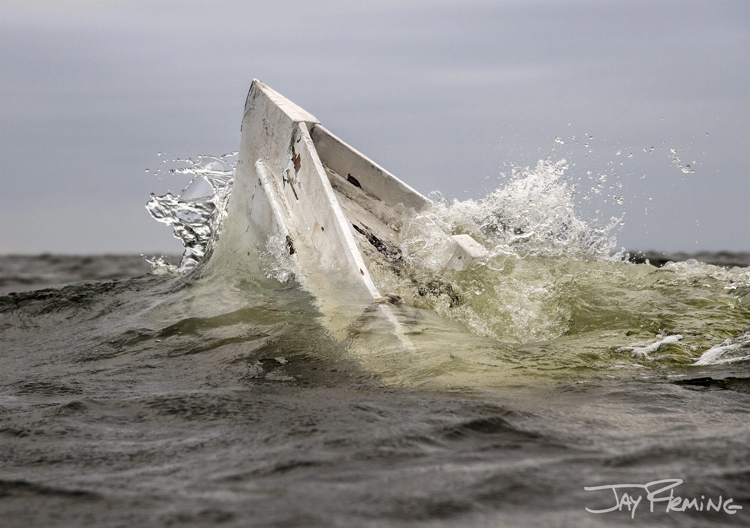 Sinking Workboat — Island Life Changing Culture, Changing Shorelines