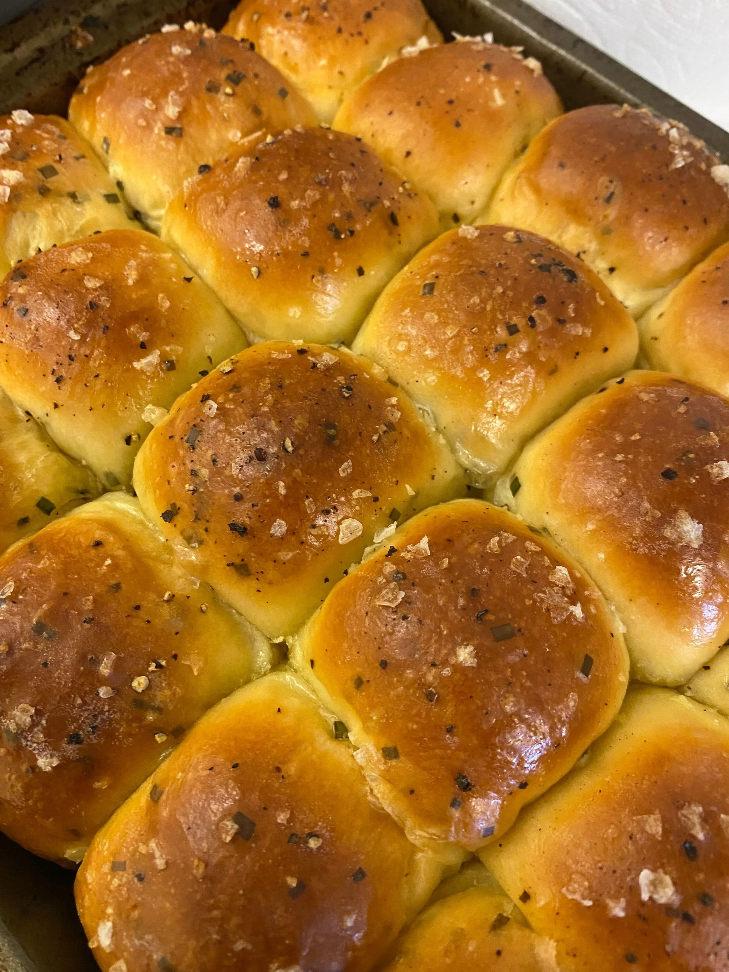 Chive rolls
