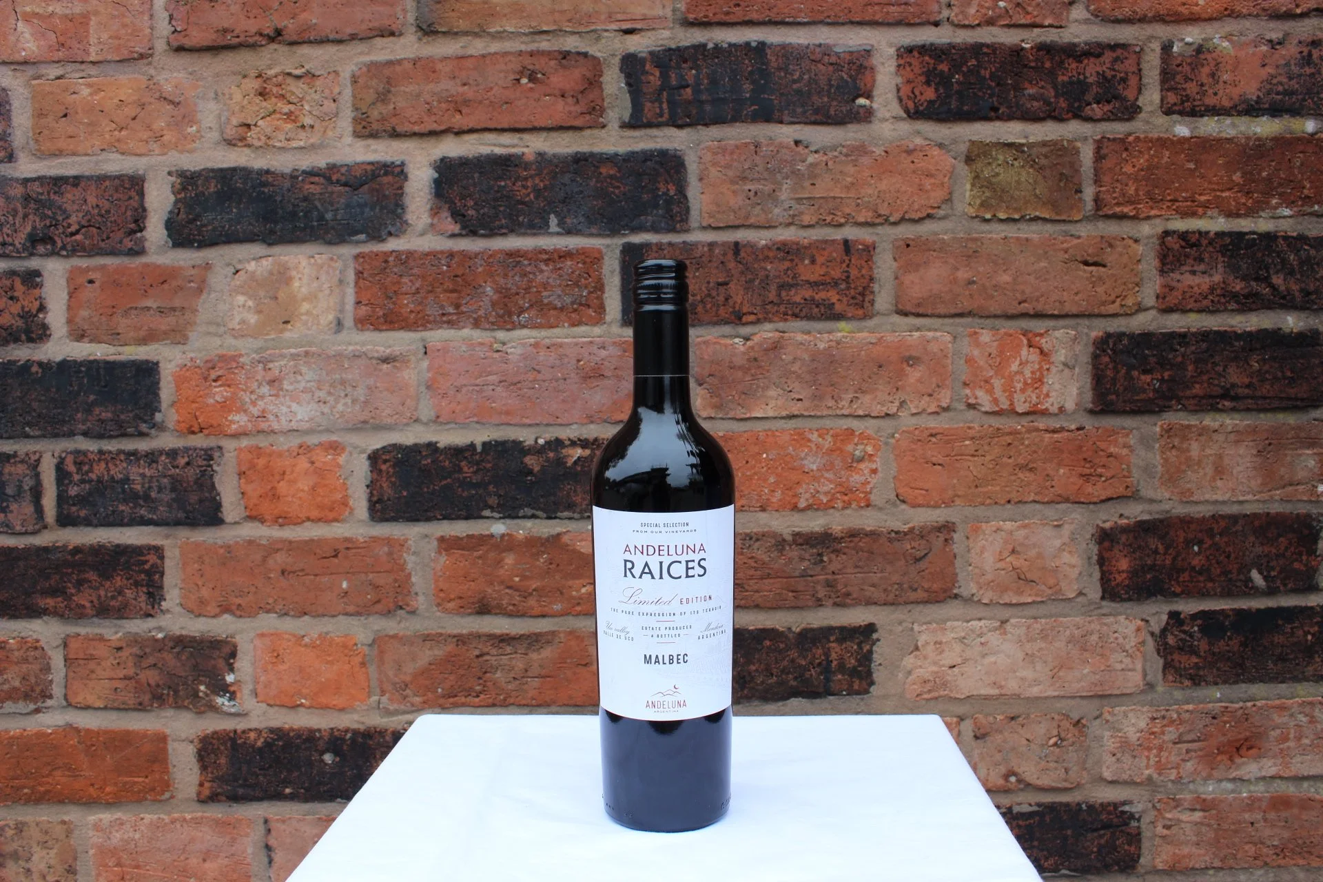 Raices Limited Edition Malbec, Andeluna  Cellars,  Vegan, Vegetarian
