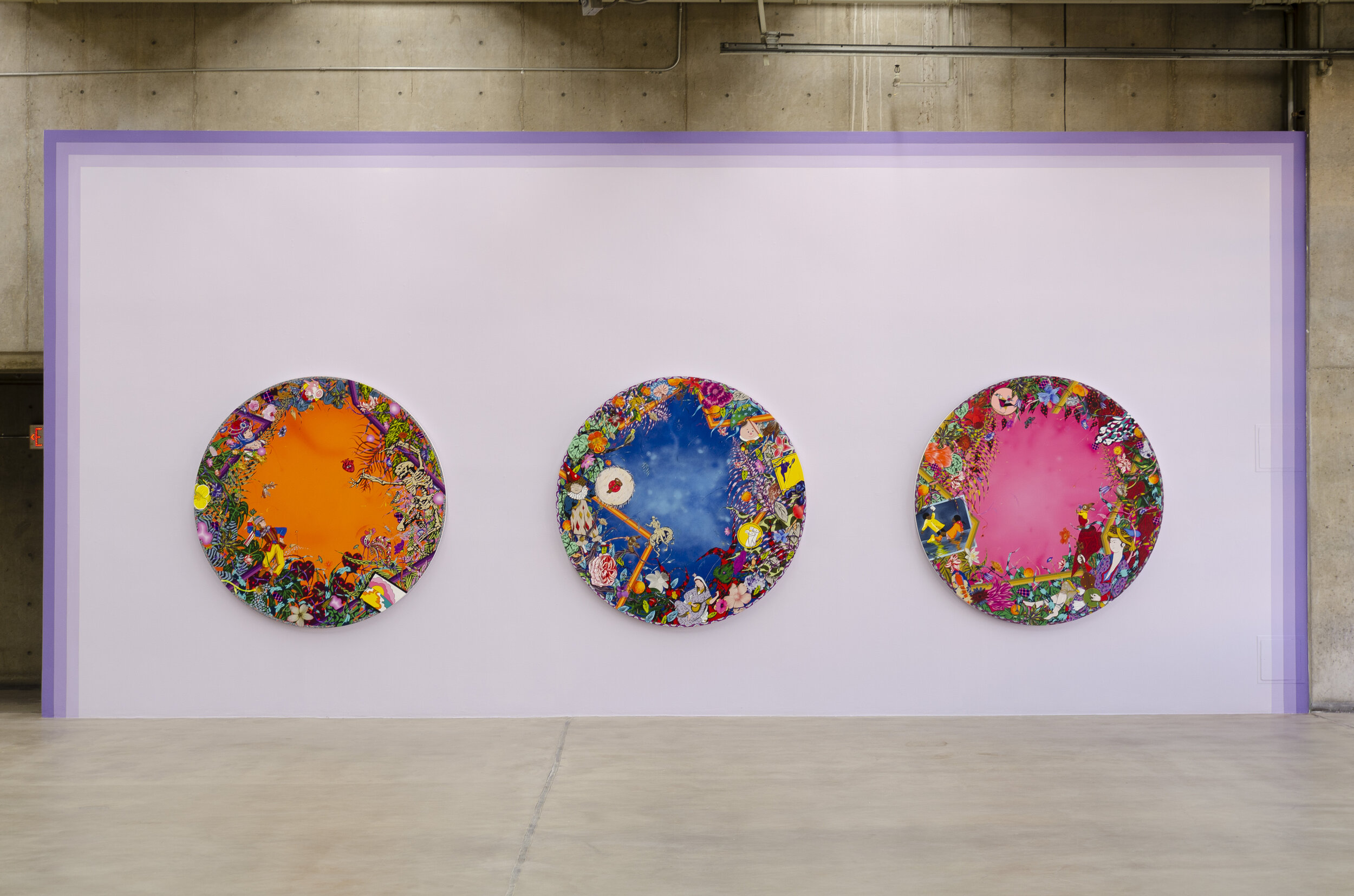     Installation view of  Scatter my ashes on foreign lands   at the MOCA Tuscon 