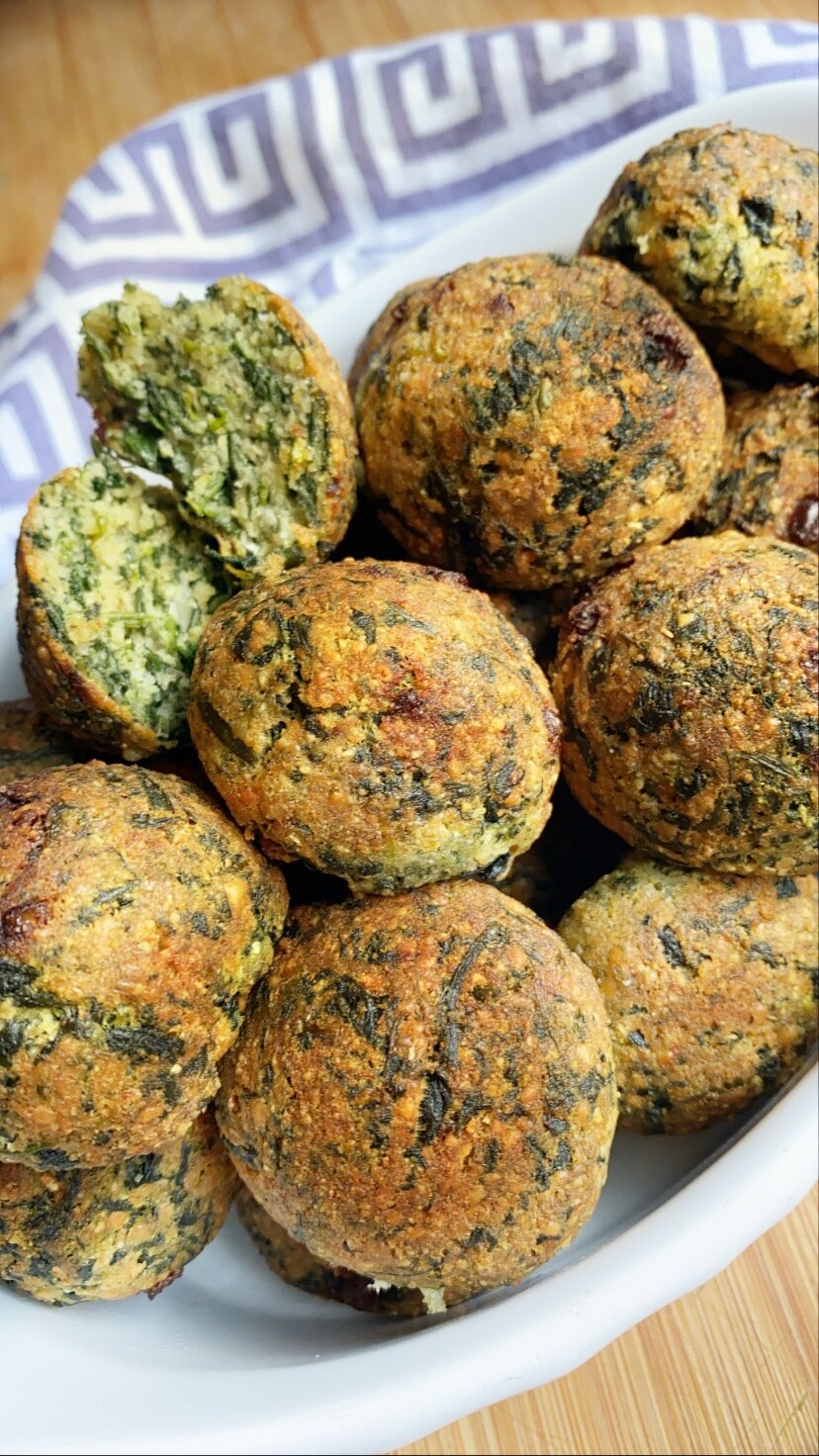 Spinach Parm Balls Piece Of Keto Pyatt