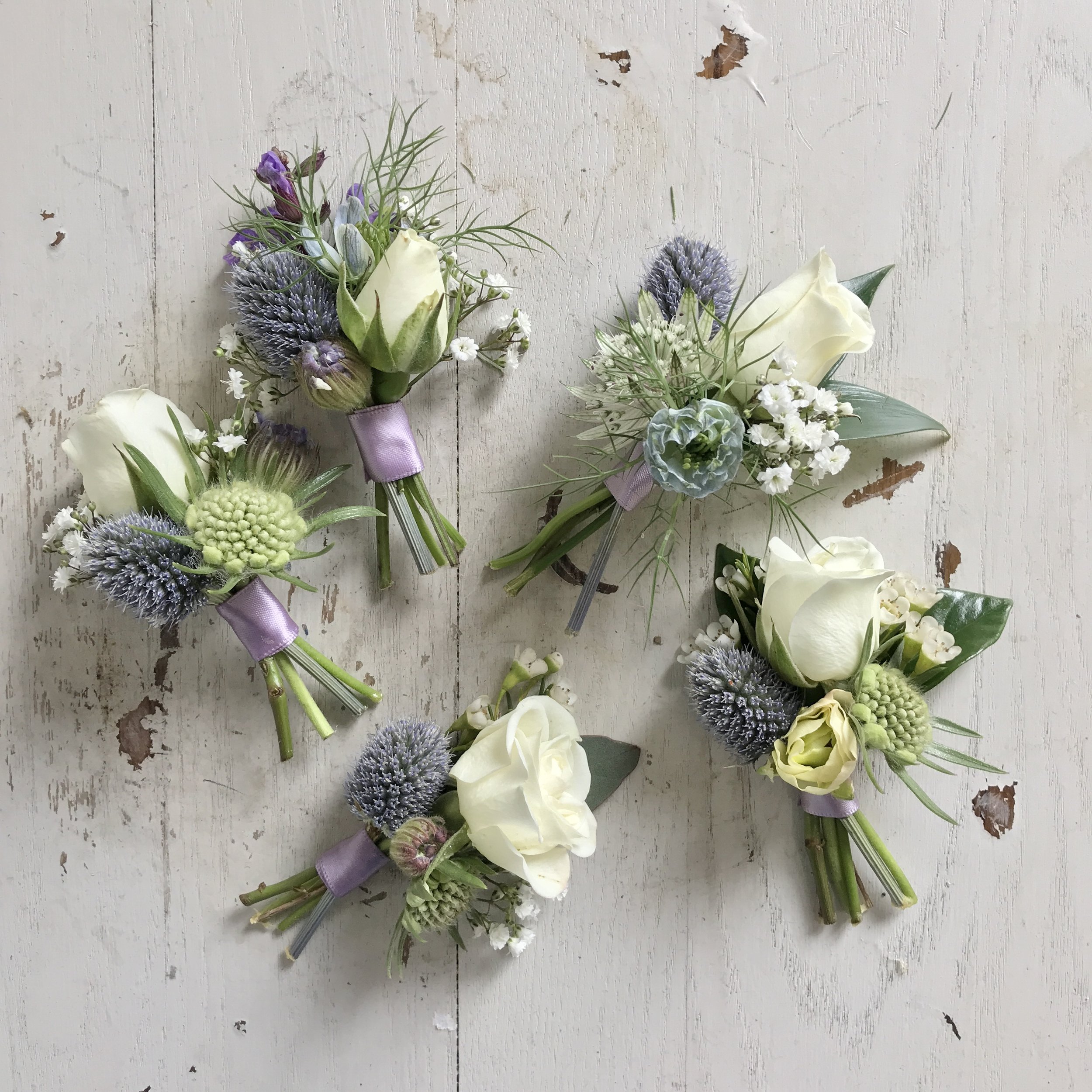 Boutonnière | Flora Tacoma | Wearable Flowers