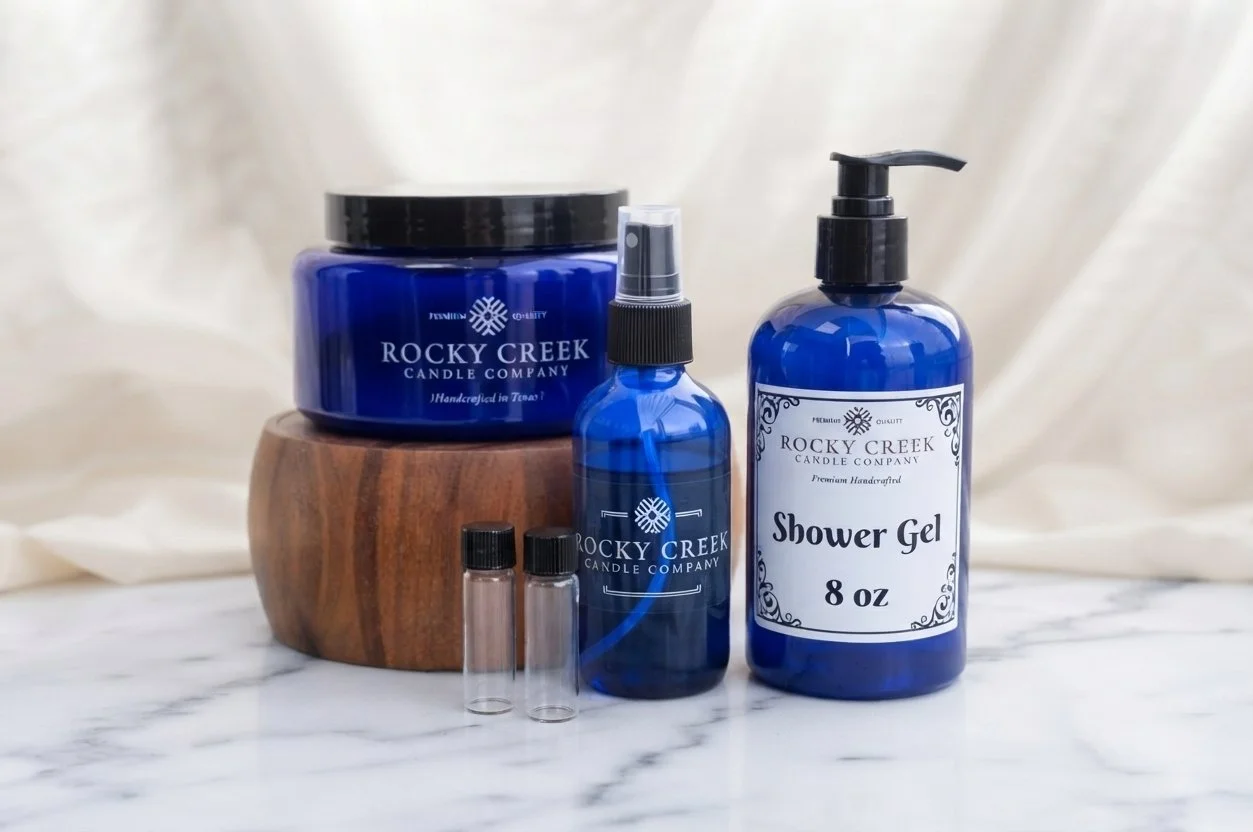 Shower Gel and Lotion At Home Kit
