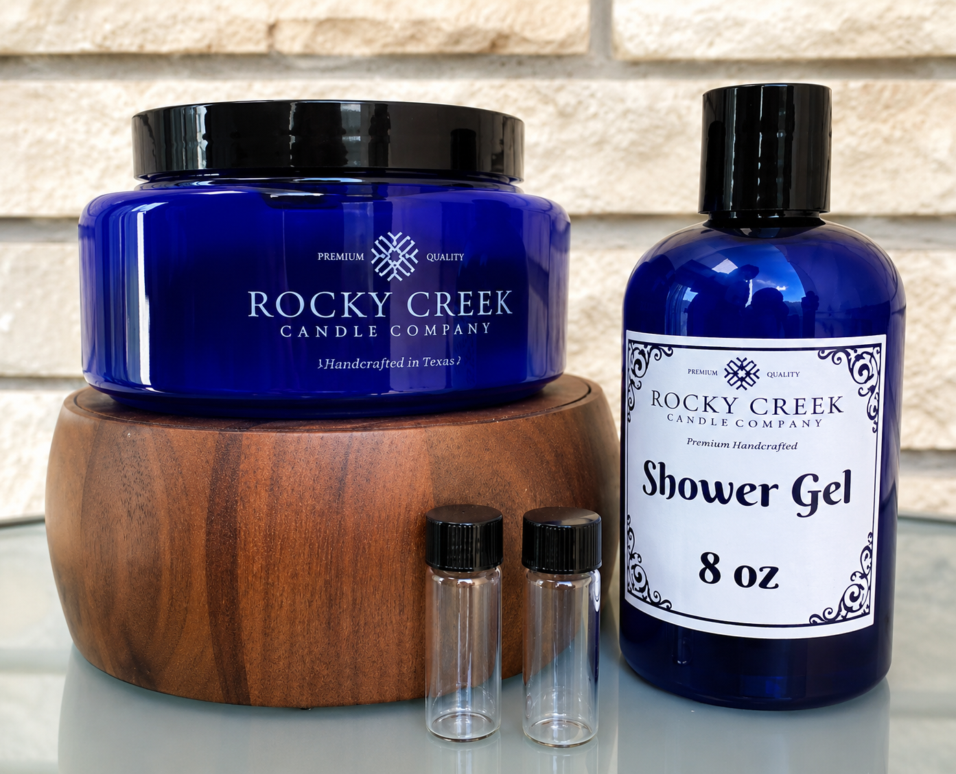 Shower Gel and Lotion At Home Kit