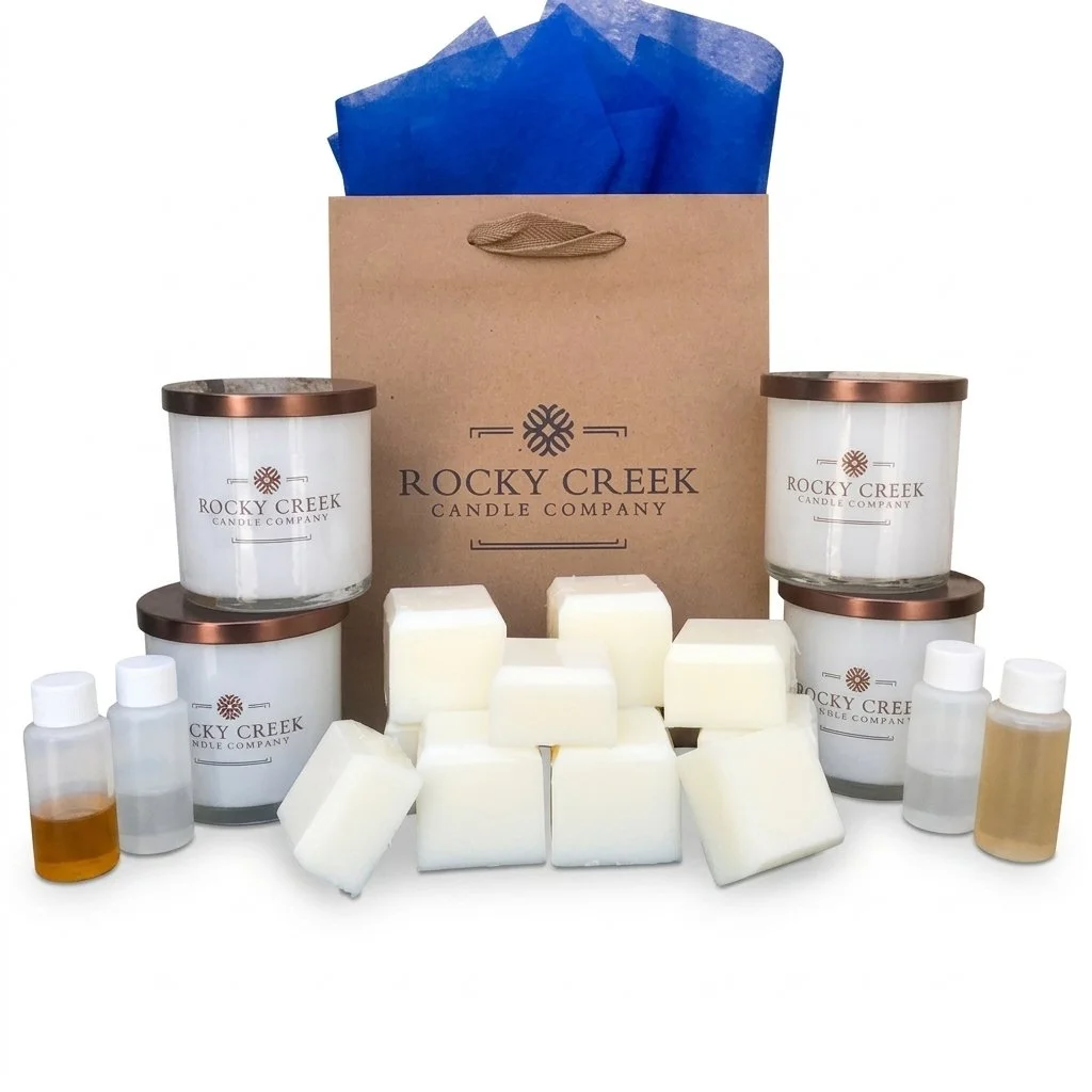DIY Candle Making Kit – Make 4 Custom Soy Candles at Home