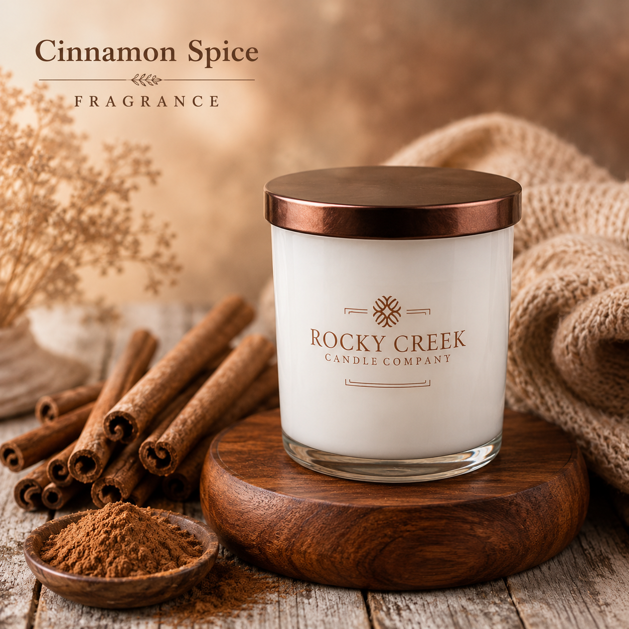 Cinnamon Spice Scented Products
