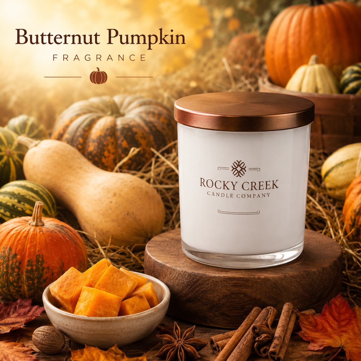 Butternut Pumpkin Scented Products
