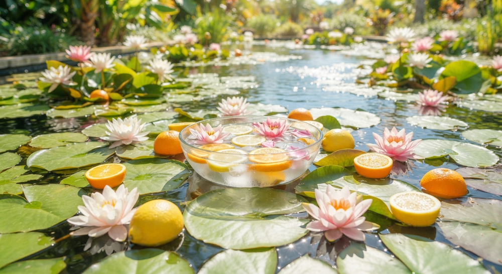 water lilly scented products