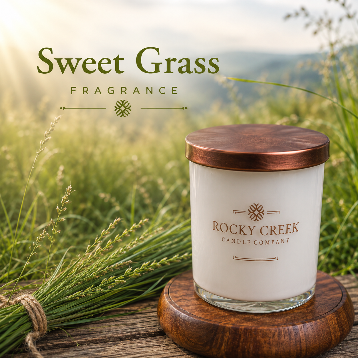 Sweet Grass Scented Products
