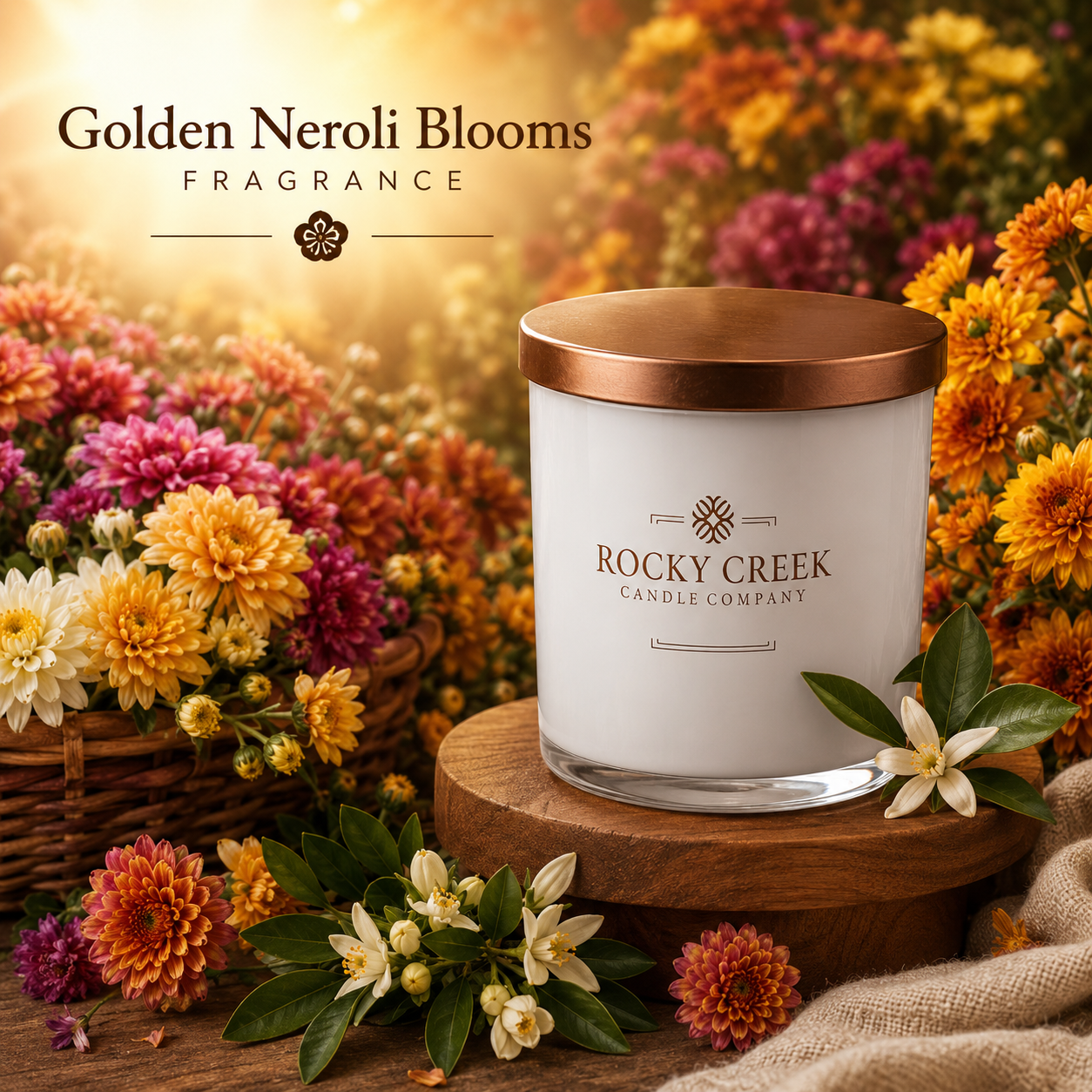 Golden Neroli Blooms Scented Products
