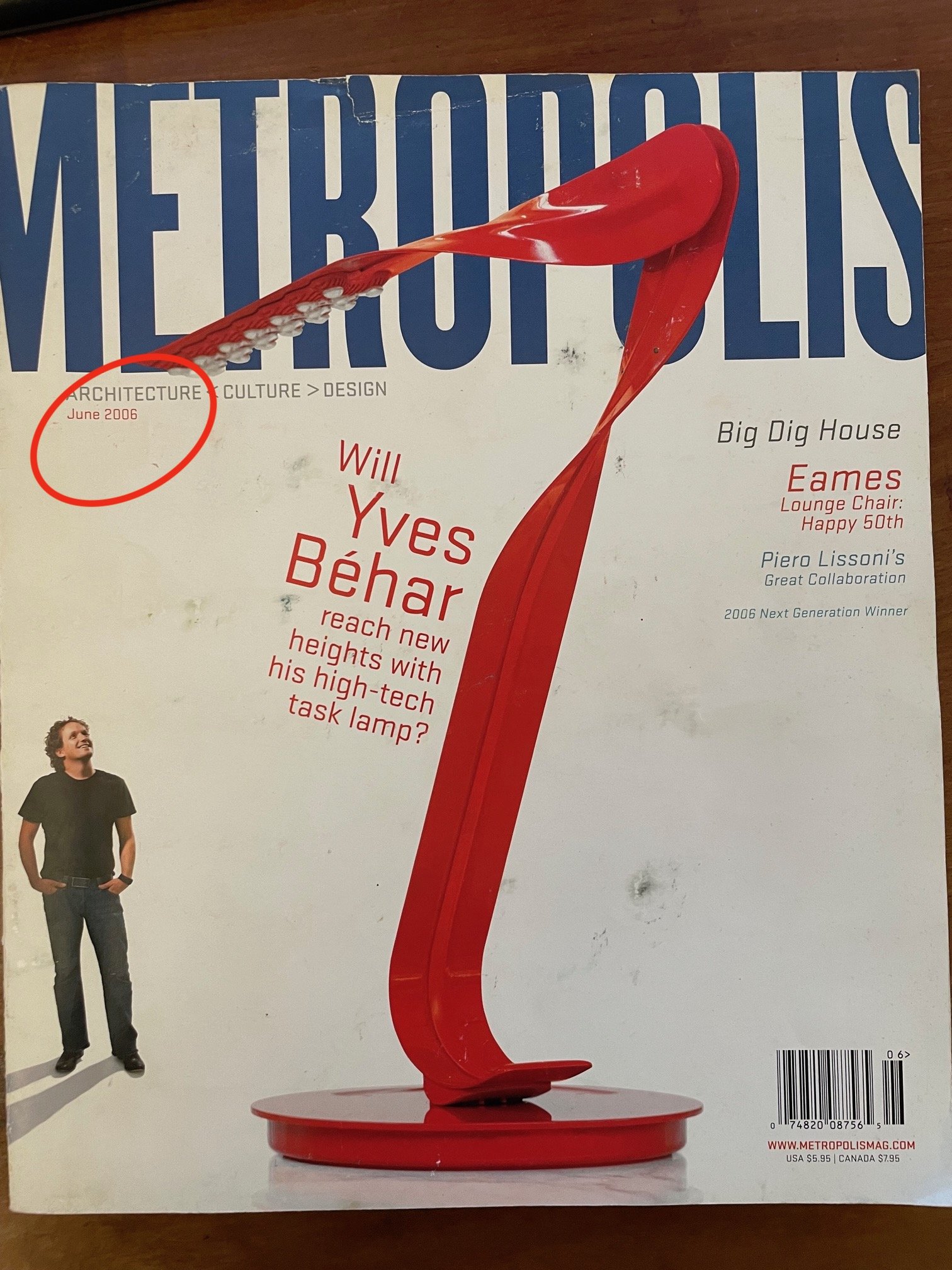 Metropolis Magazine mention 2008