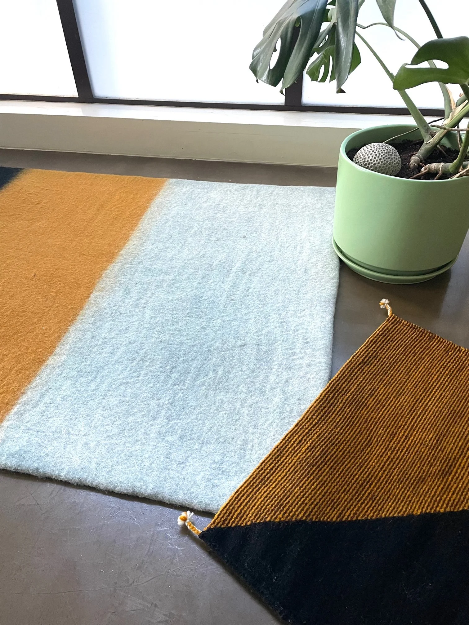 Block rug — Melina Finkelstein Rugs & Art