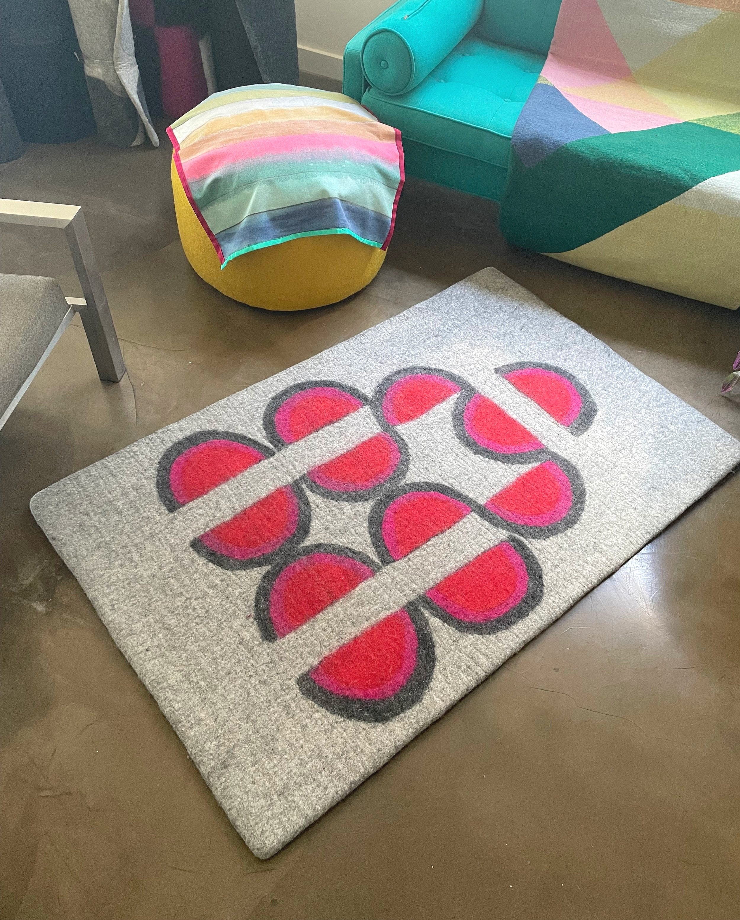 Rainbow rug