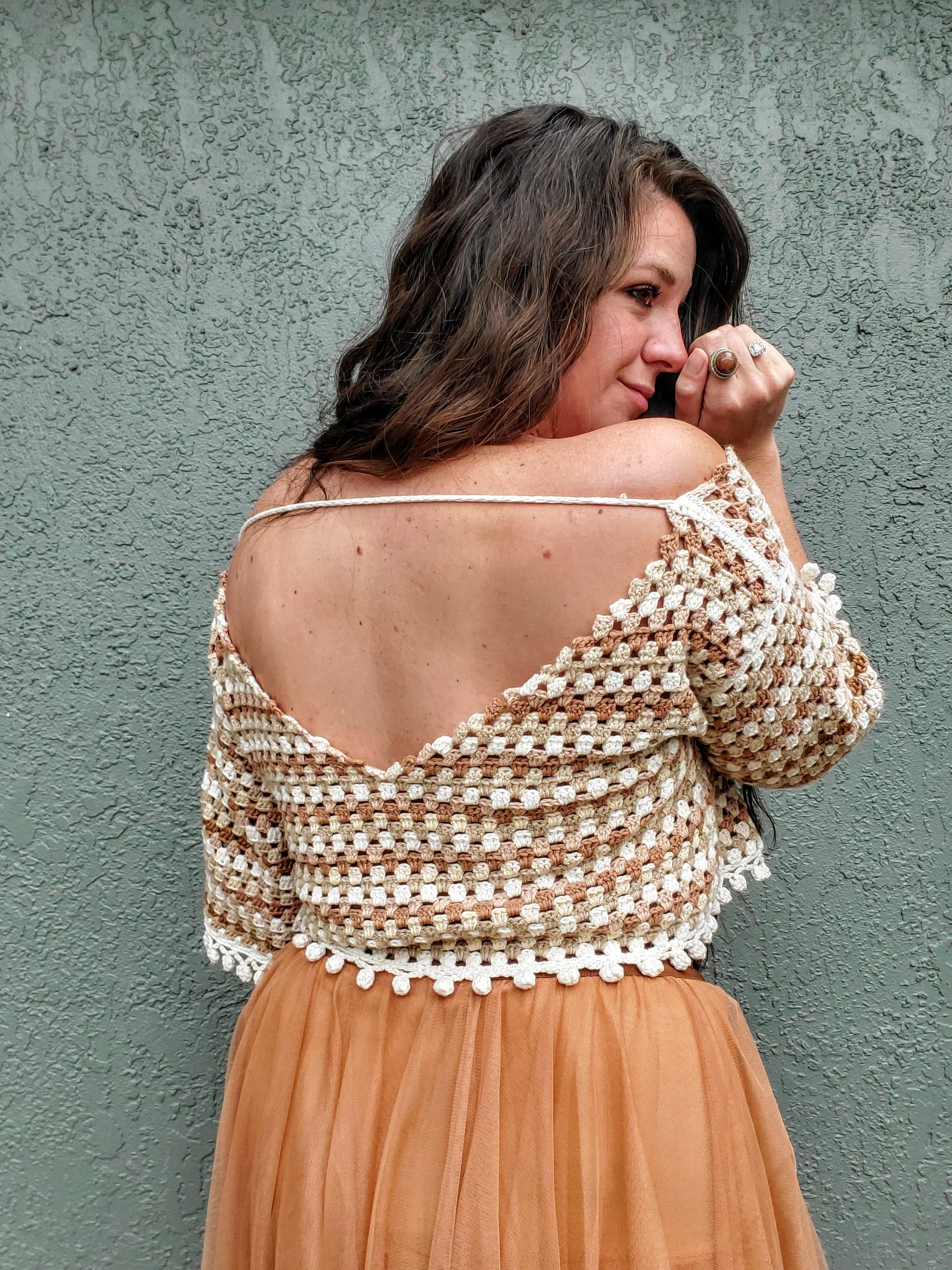 Very Vero Vneck (PDF Crochet Pattern) — Knitting Tipsy