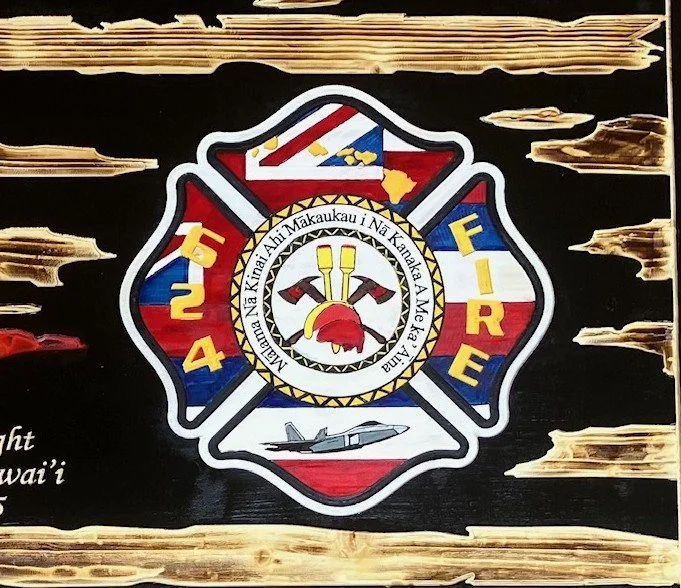 Please Take a Look at Some of the Custom Hand Painted Fire, Police & Military Logos I Have Done for Other Customers.
