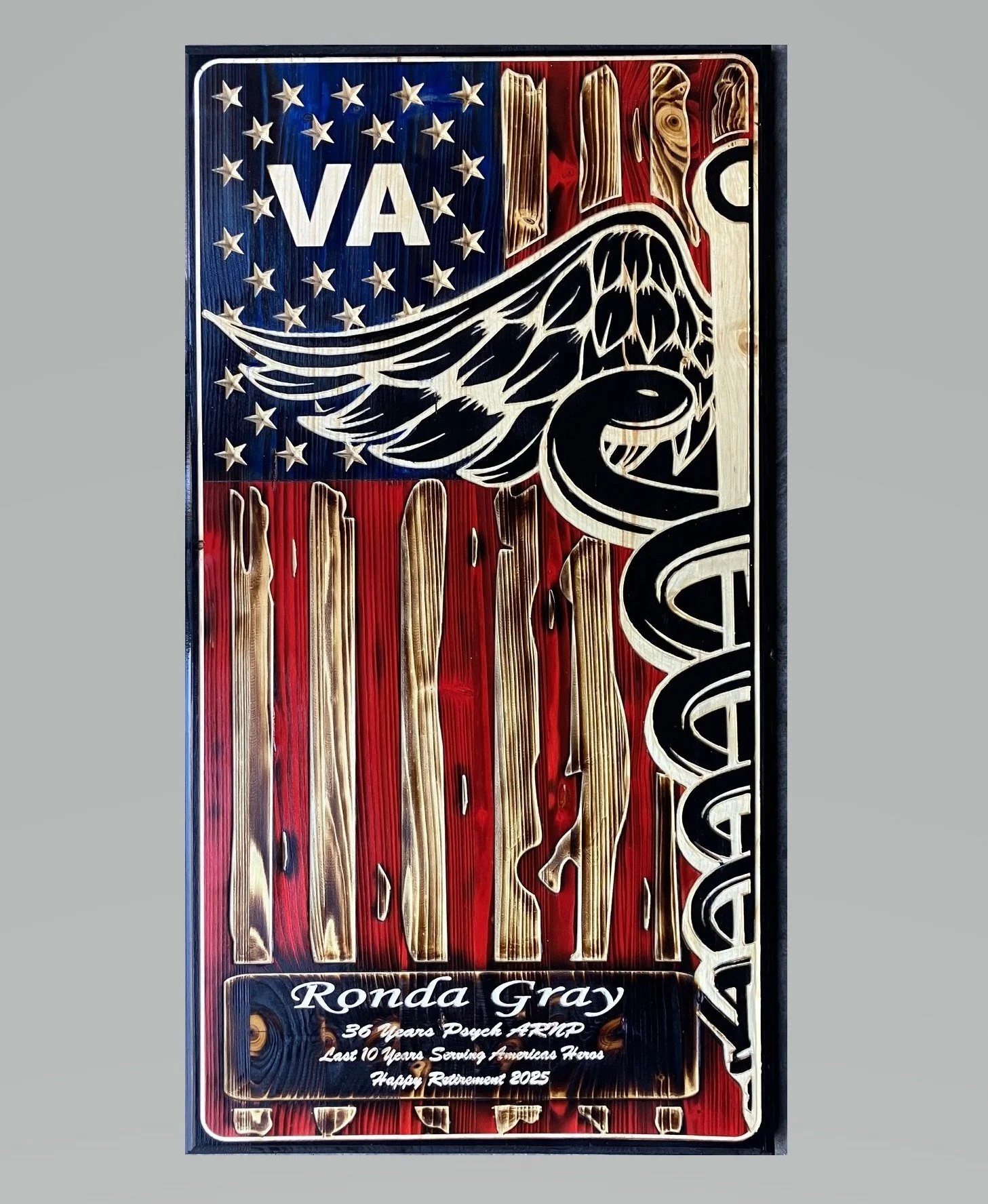 Nurse Retirement Plaque - Free Shipping