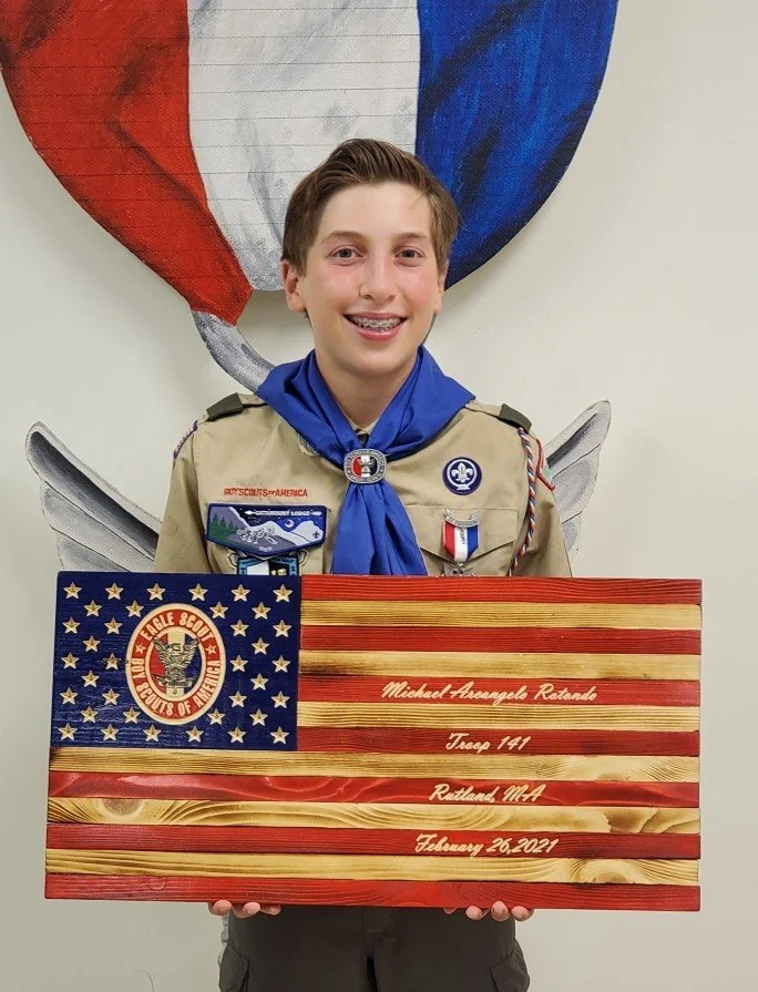 Eagle Scout Achievement Award  Flags and Plaques