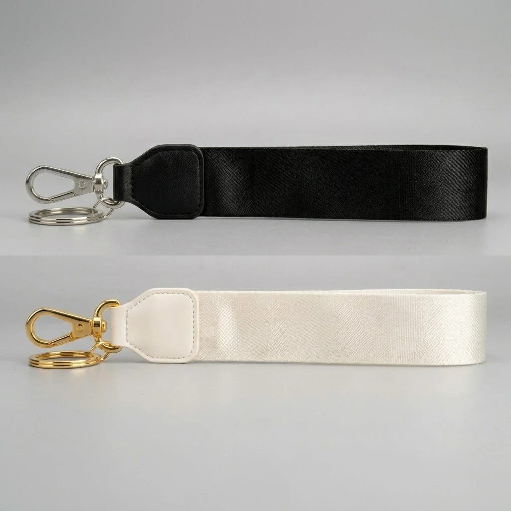Keychain Lanyard BW Blank.png