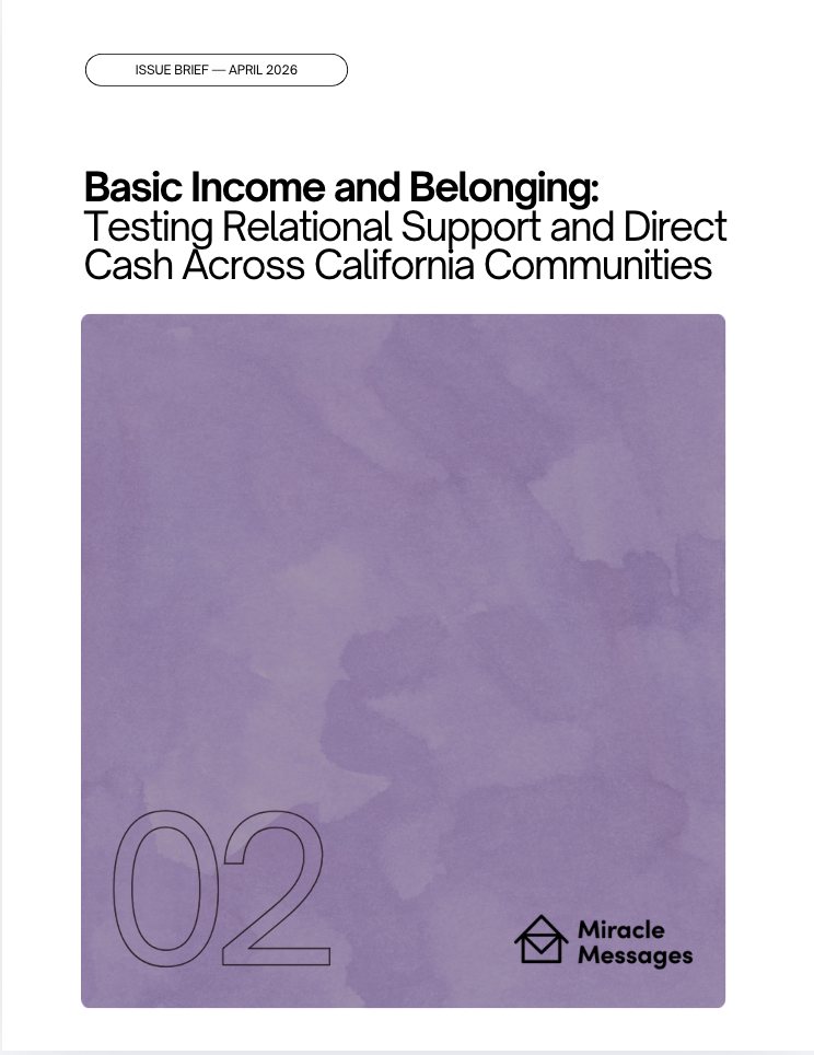 Basic Income and Belonging: Issue Brief 2 | April 2026