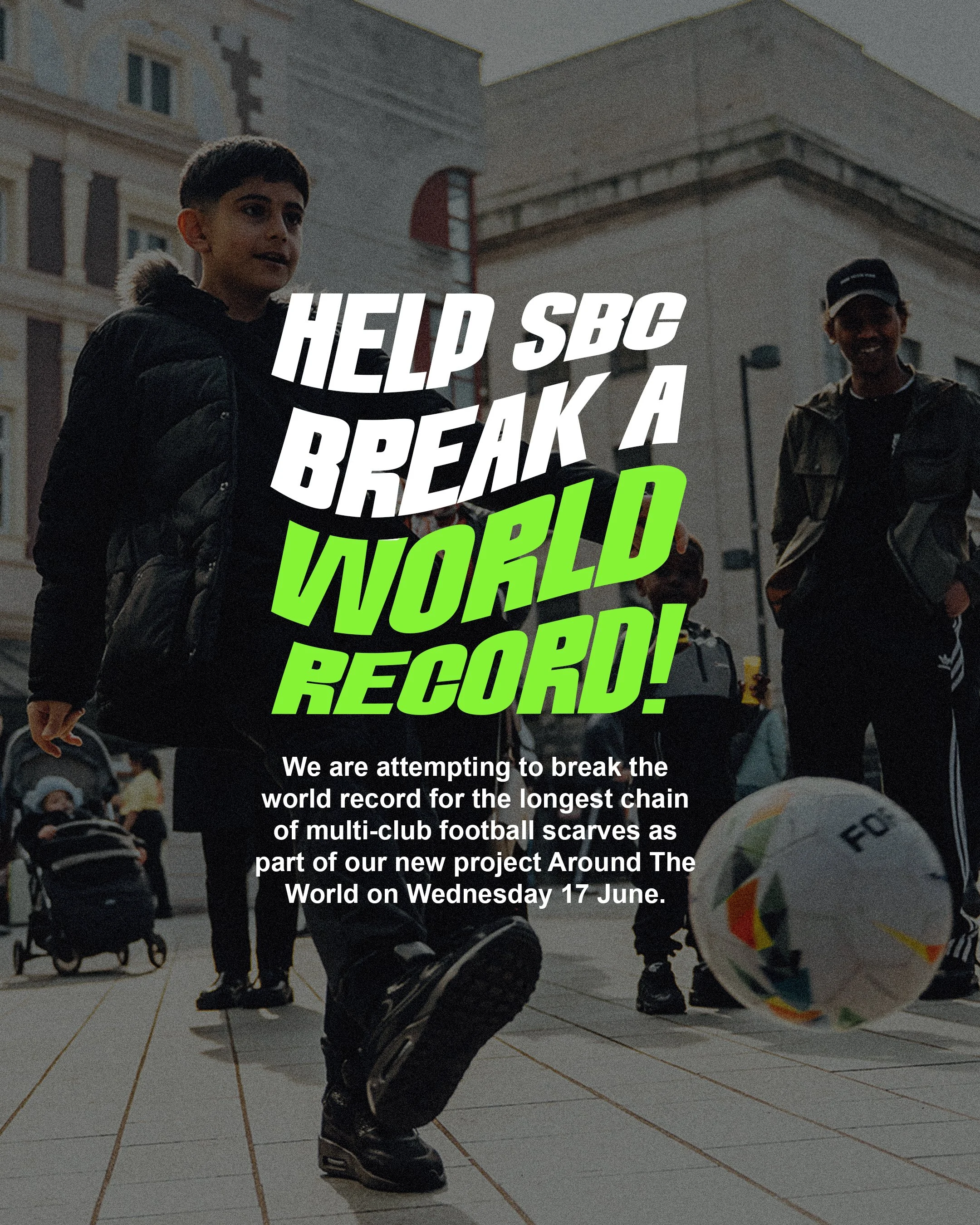 help us break a world record!