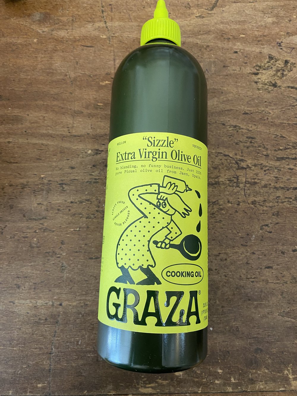 Graza sizzle extra virgin olive oil 750 ml — Christina's Spice
