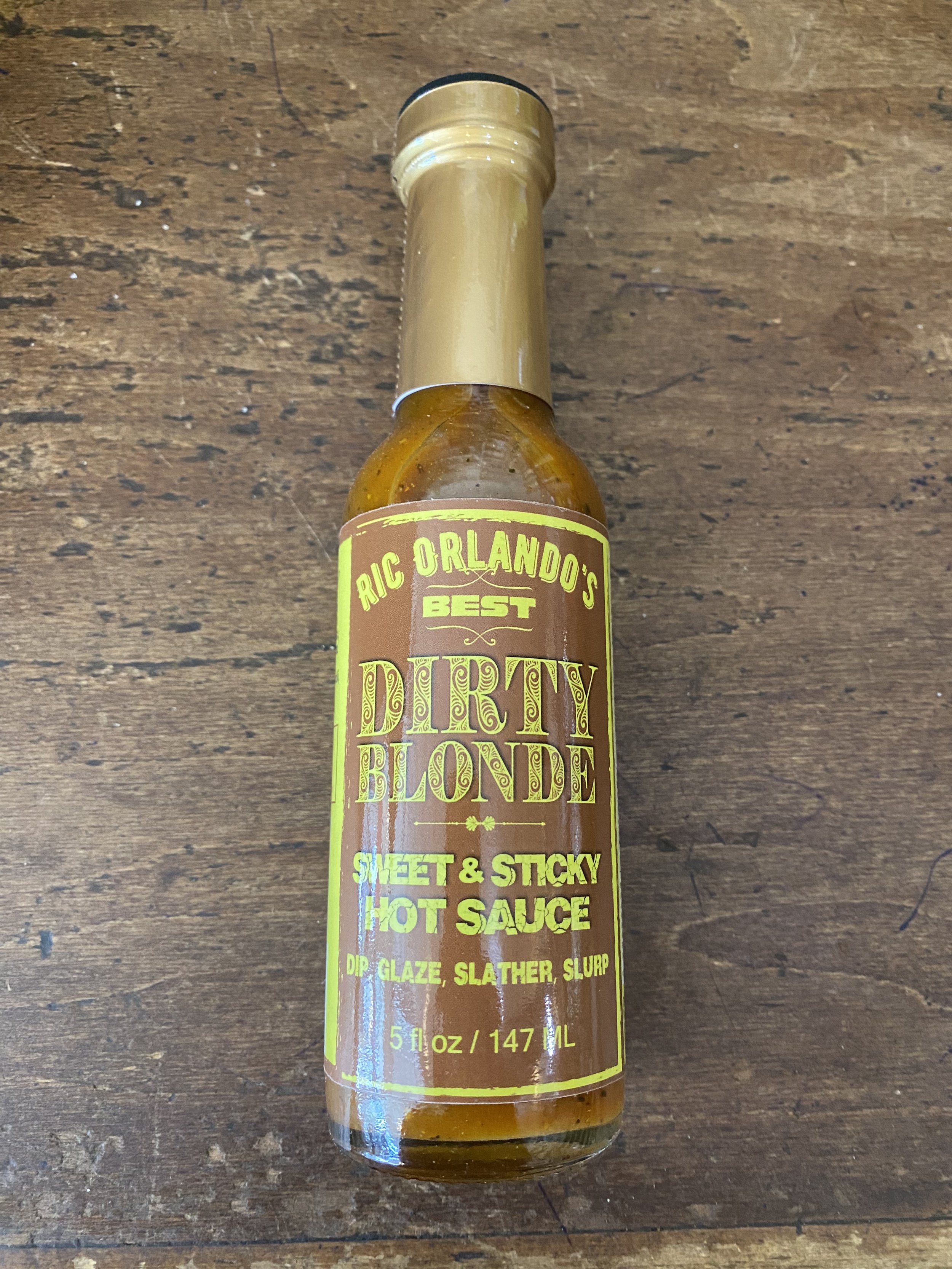 Ric Orlando dirty blonde hot sauce 5 oz