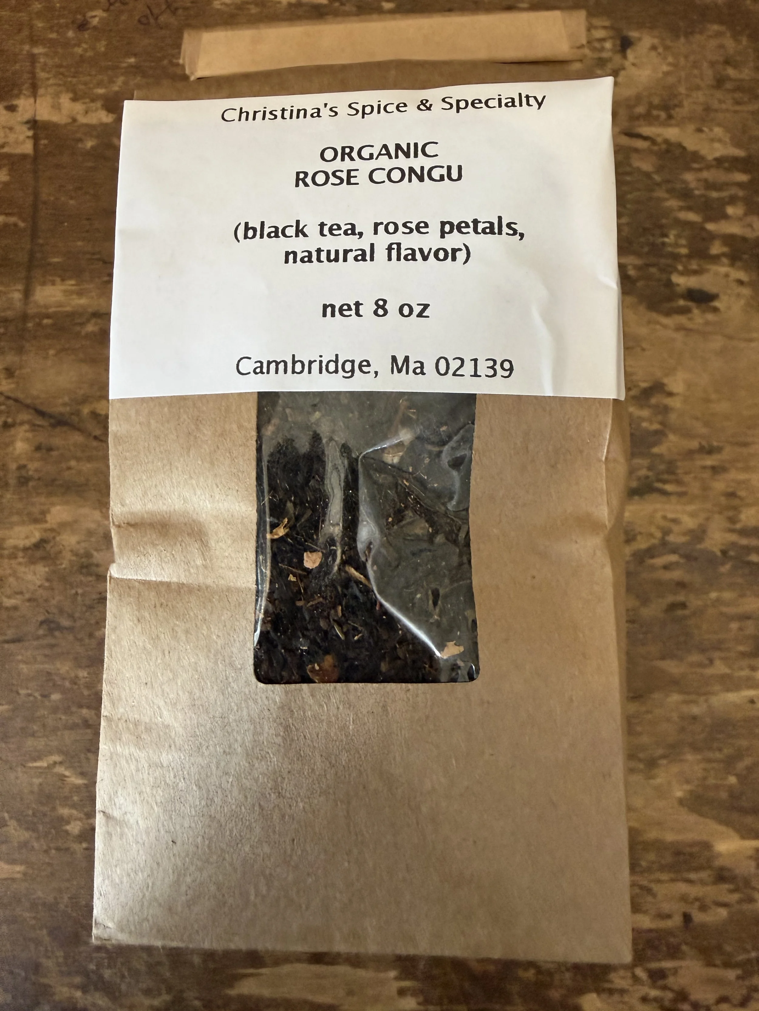 Rose Congou Black Tea 8 oz