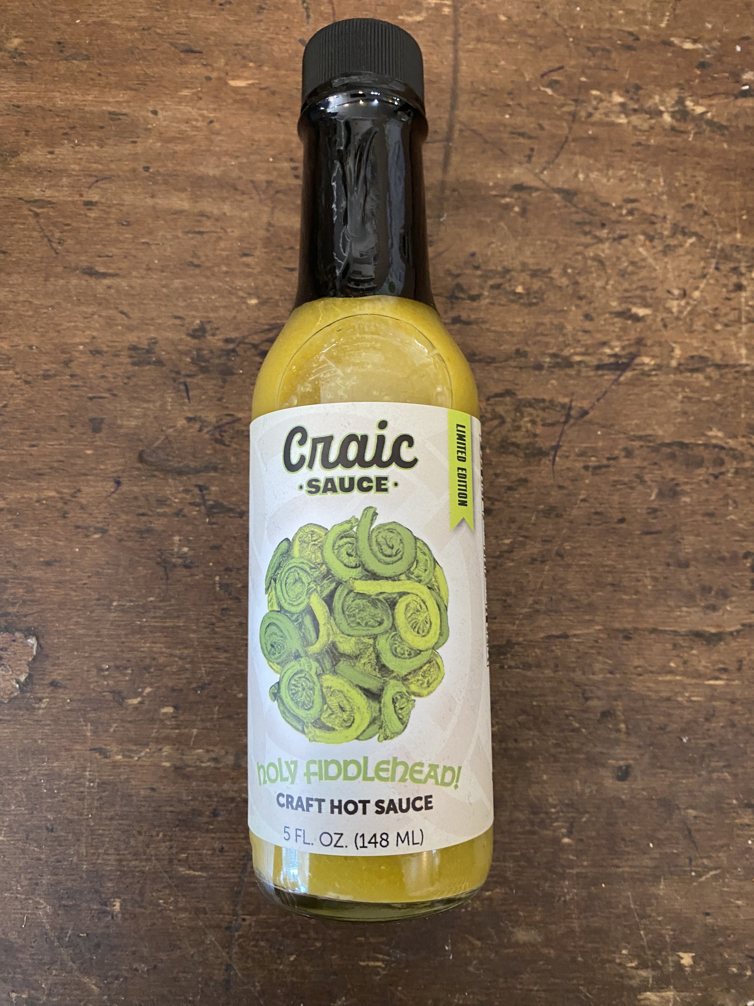 Craic holy fiddlehead sauce 5 oz