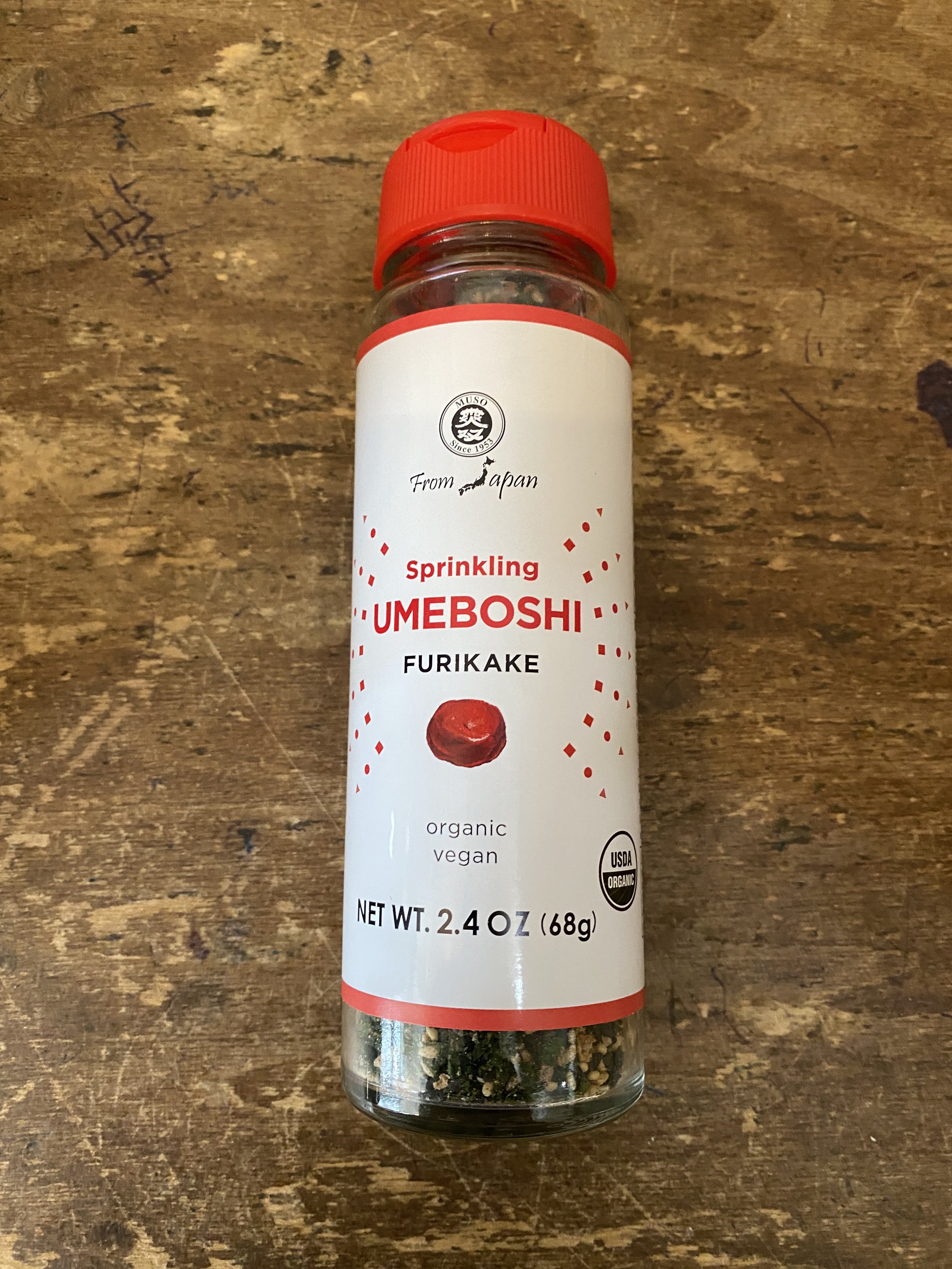 Muso from Japan Umeboshi Furikake 2.4 oz