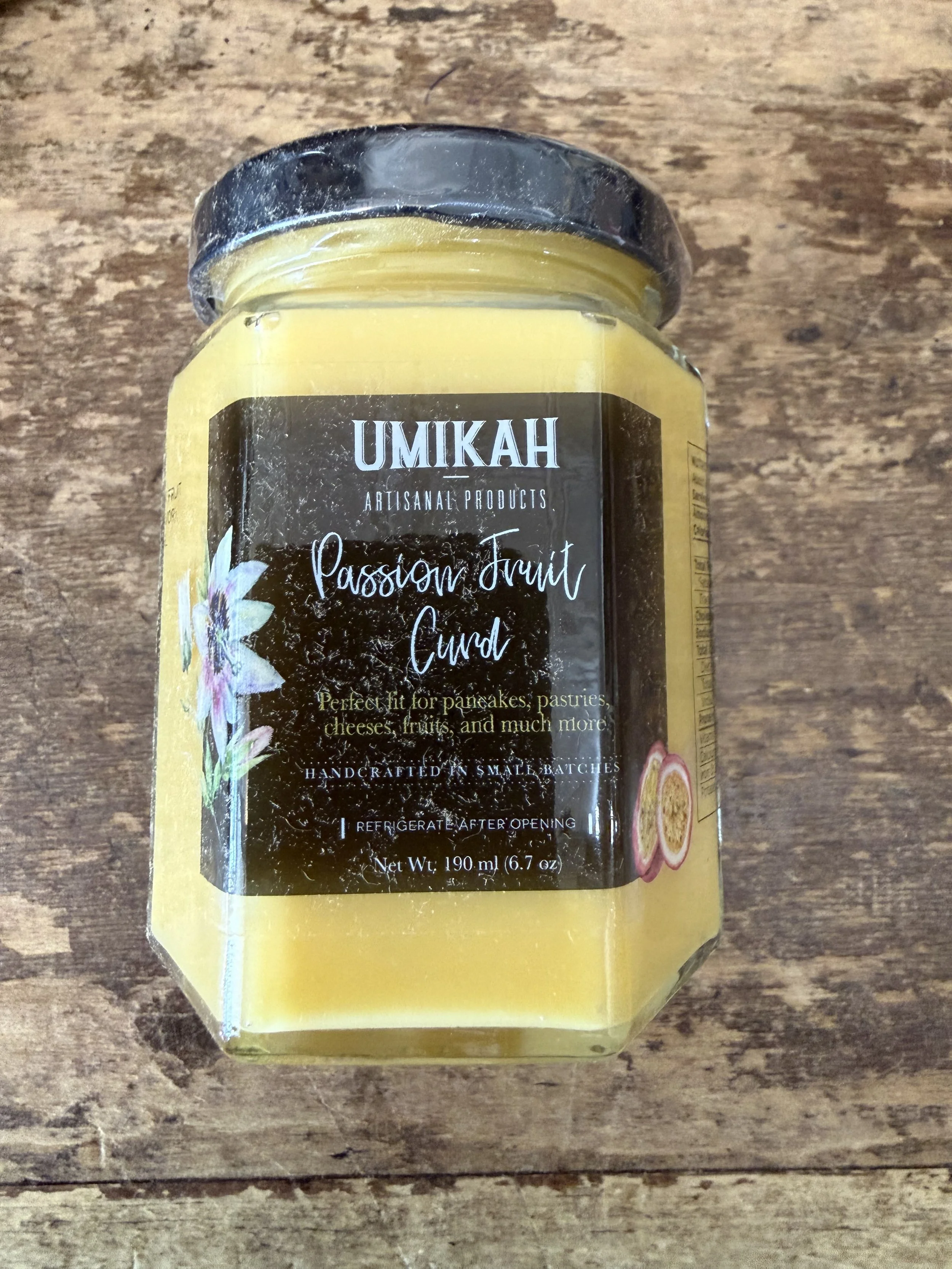 Umikah Passion Fruit curd 6.7 oz