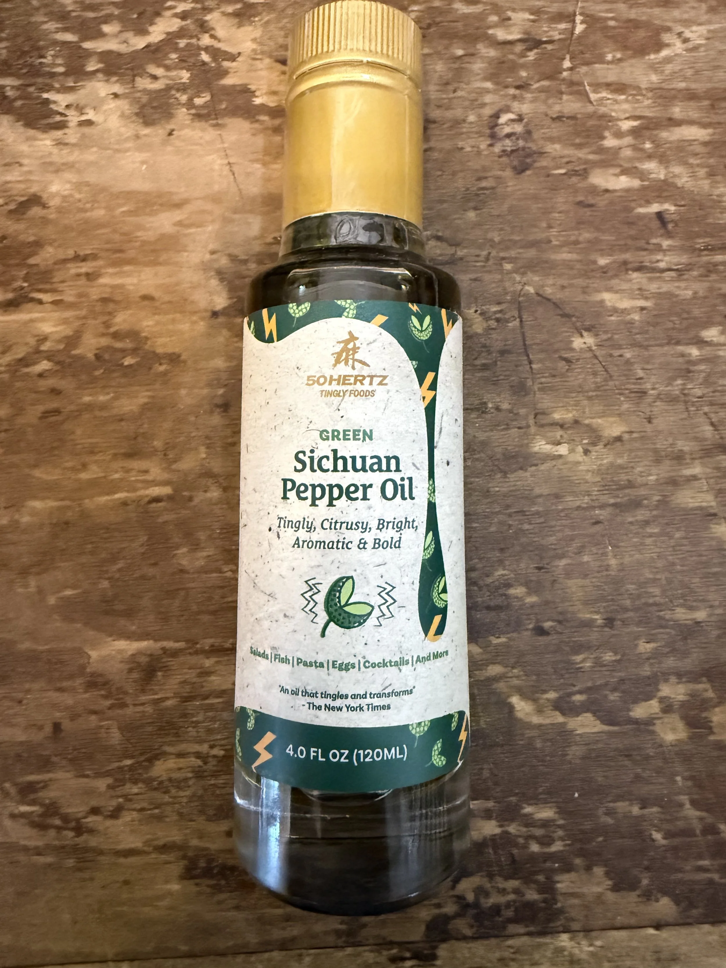 Green Sichuan Pepper Oil (50 hertz) 120 ml
