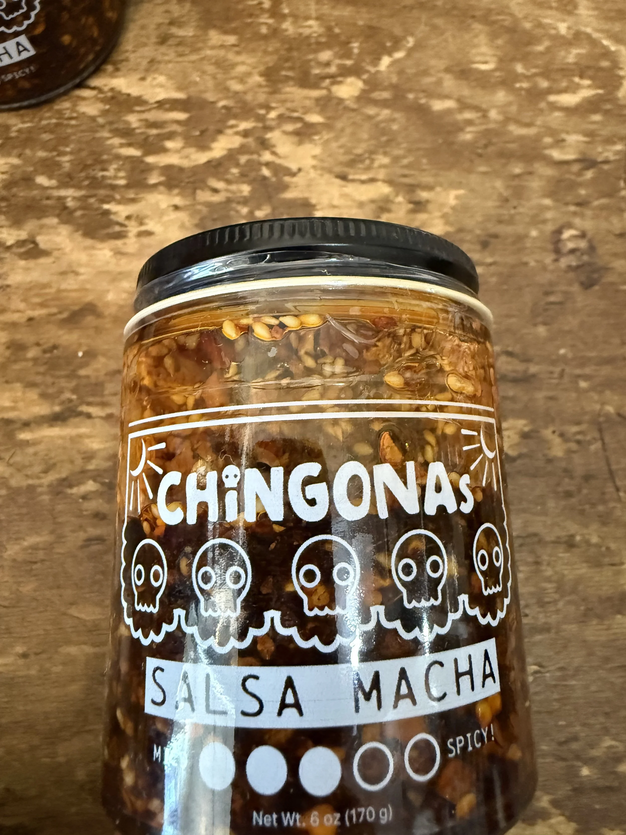 Chingonas Salsa Macha 6 oz