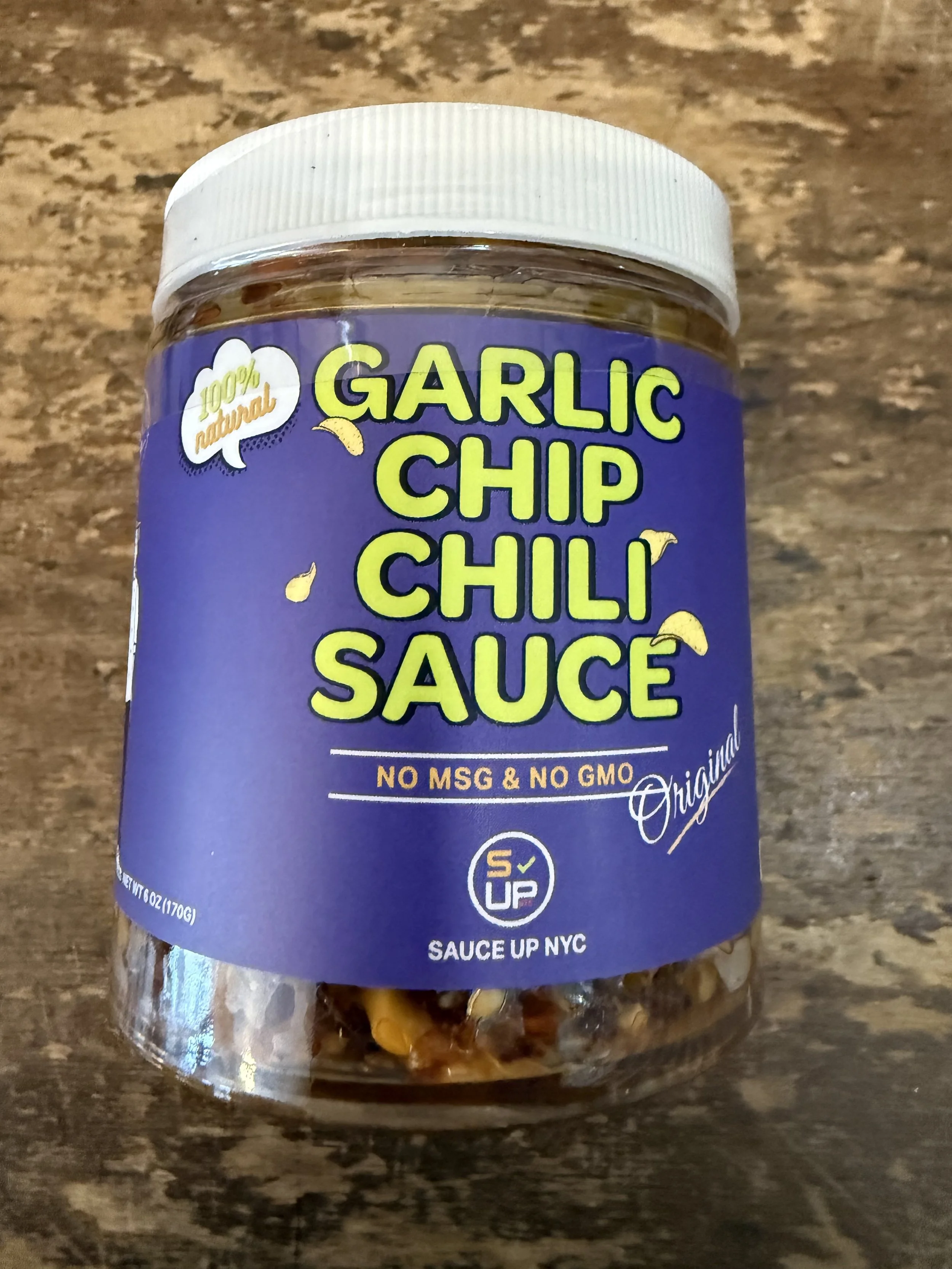 Sauce Up Garlic chip chili sauce 6 oz