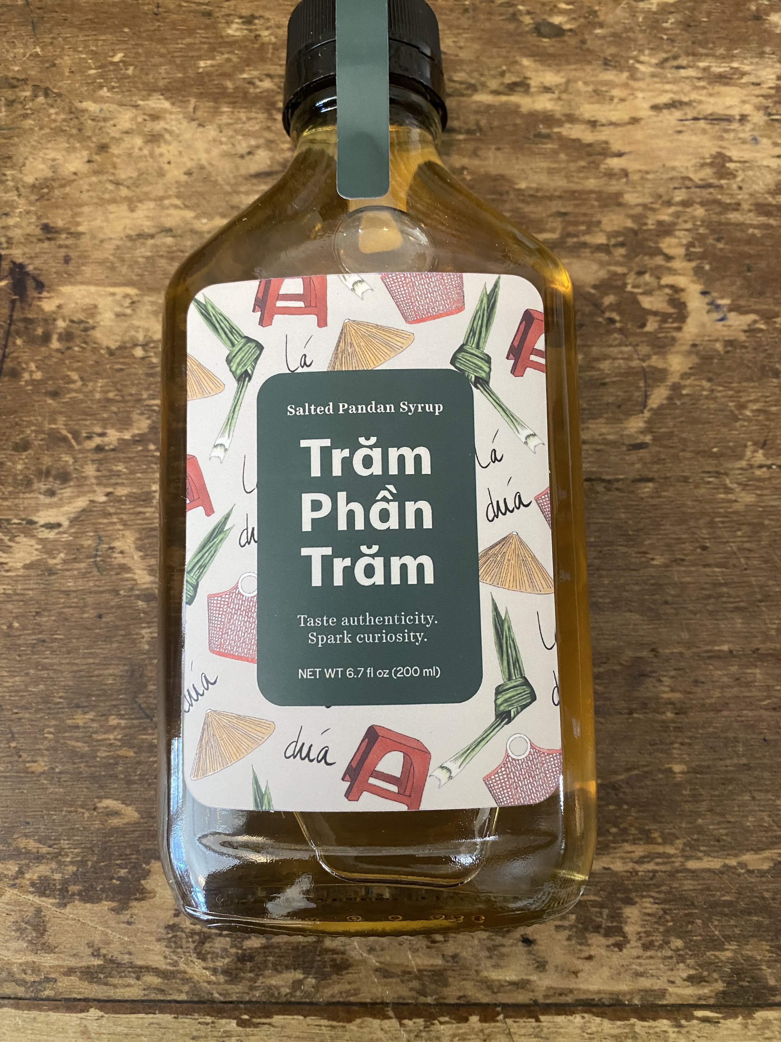Tram Phan Tram Salted Pandan syrup