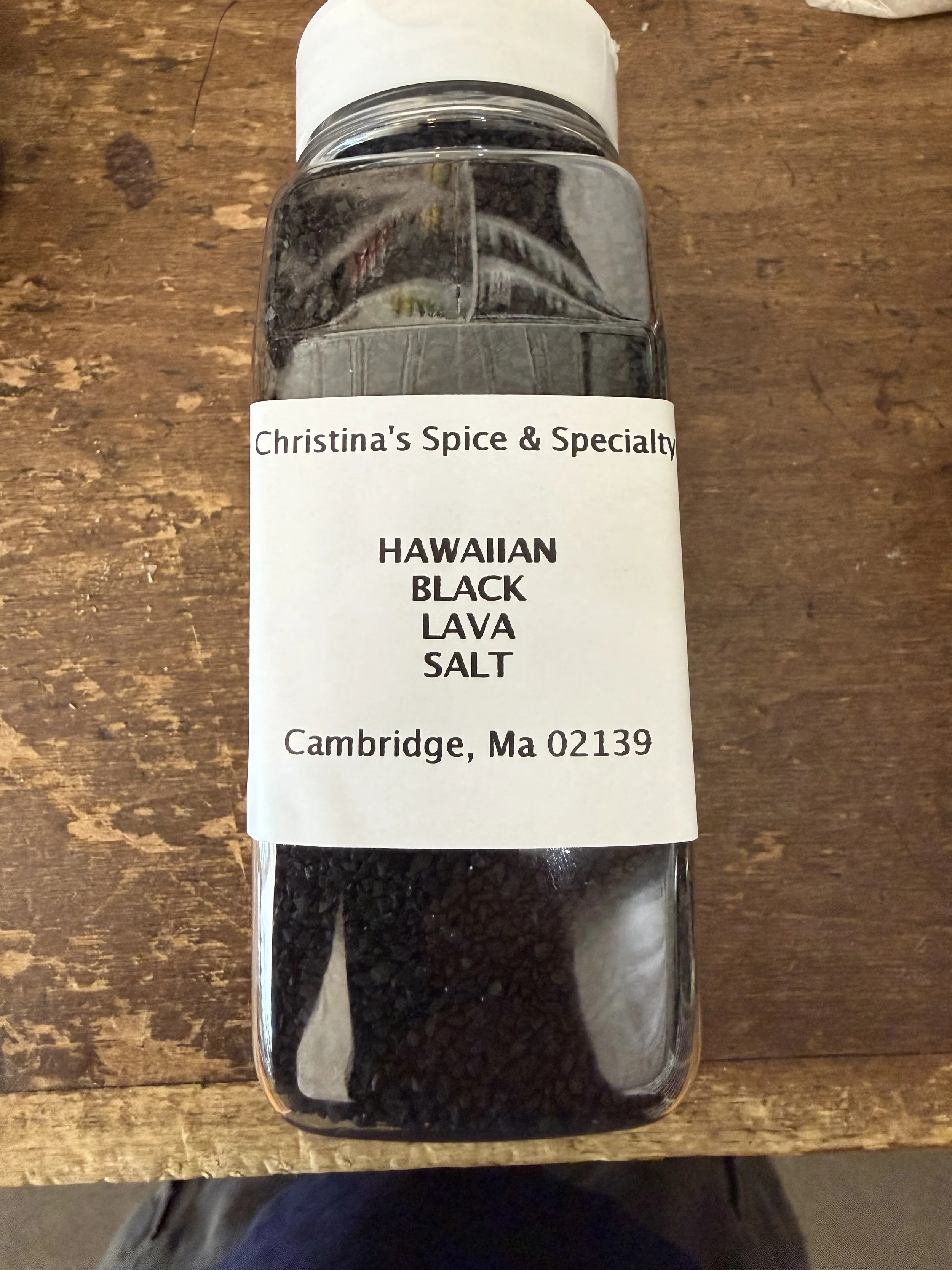 Hawaiian Black Lava Salt